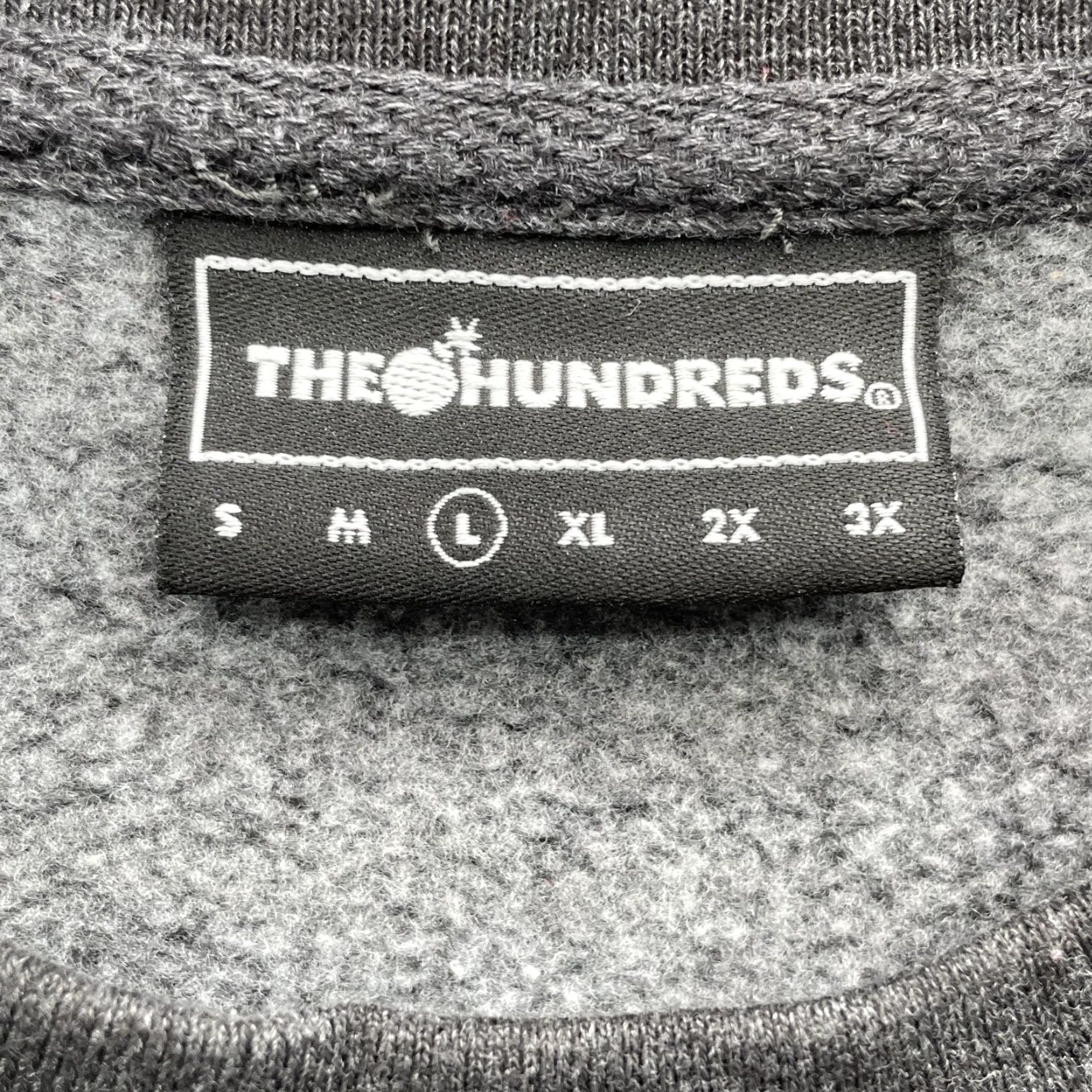 The Hundreds The Hundreds Sweatshirt Men L Gray Crew Neck Streetwear 90s Y2k Surf Western Tennis Graphic Print Logo Healthy? Size US L / EU 52-54 / 3 - 4 Thumbnail