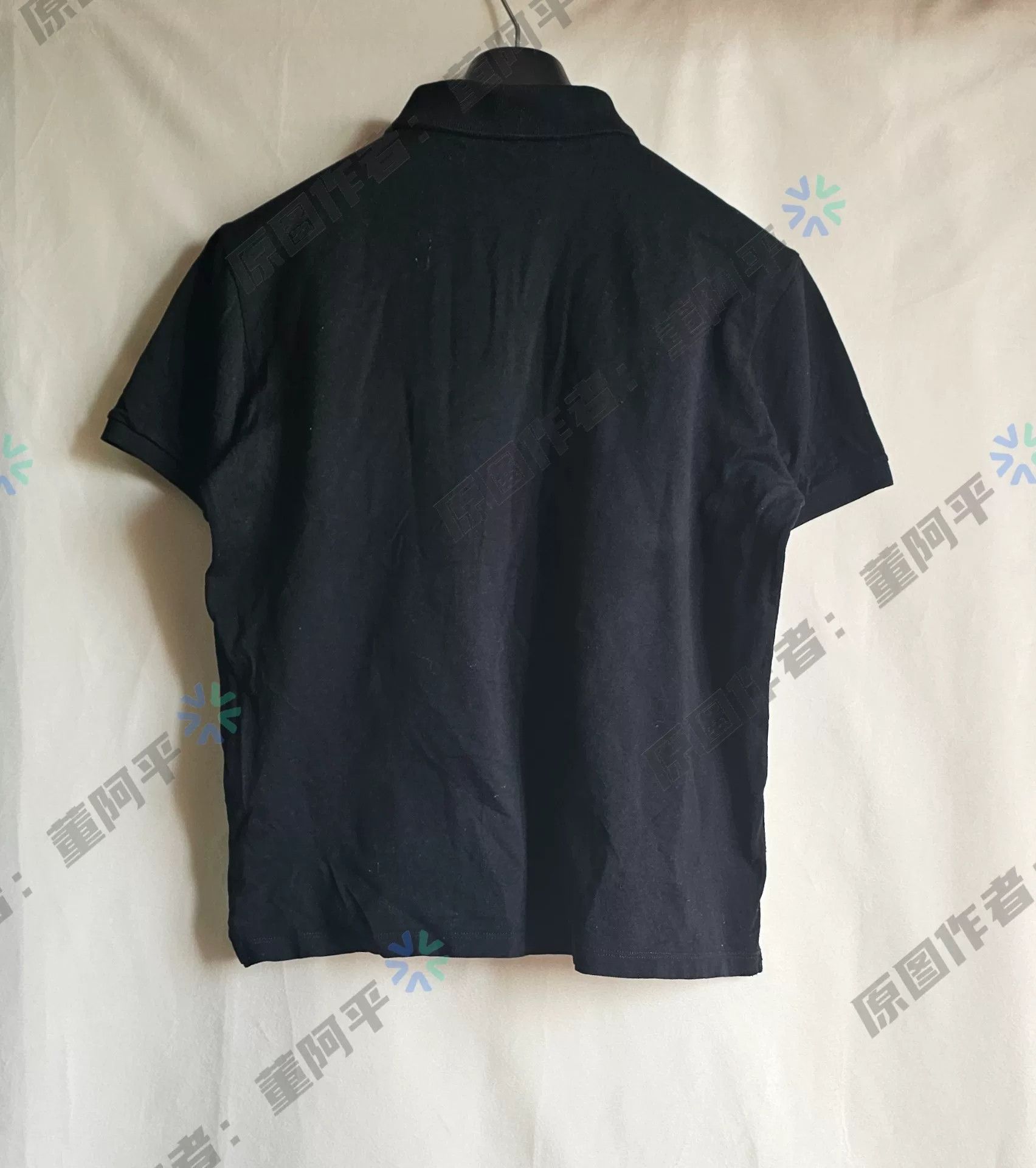Louis Vuitton louis vuitton black short sleeve polo shirt Size US M / EU 48-50 / 2 - 4 Thumbnail