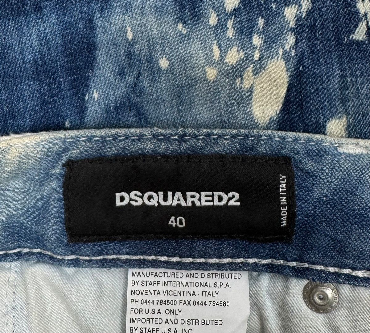 Dsquared2 Dsquared2 Skinny Jeans Ankle Zip Crop Women size 40 Size 27" / US 4 / IT 40 - 15 Thumbnail