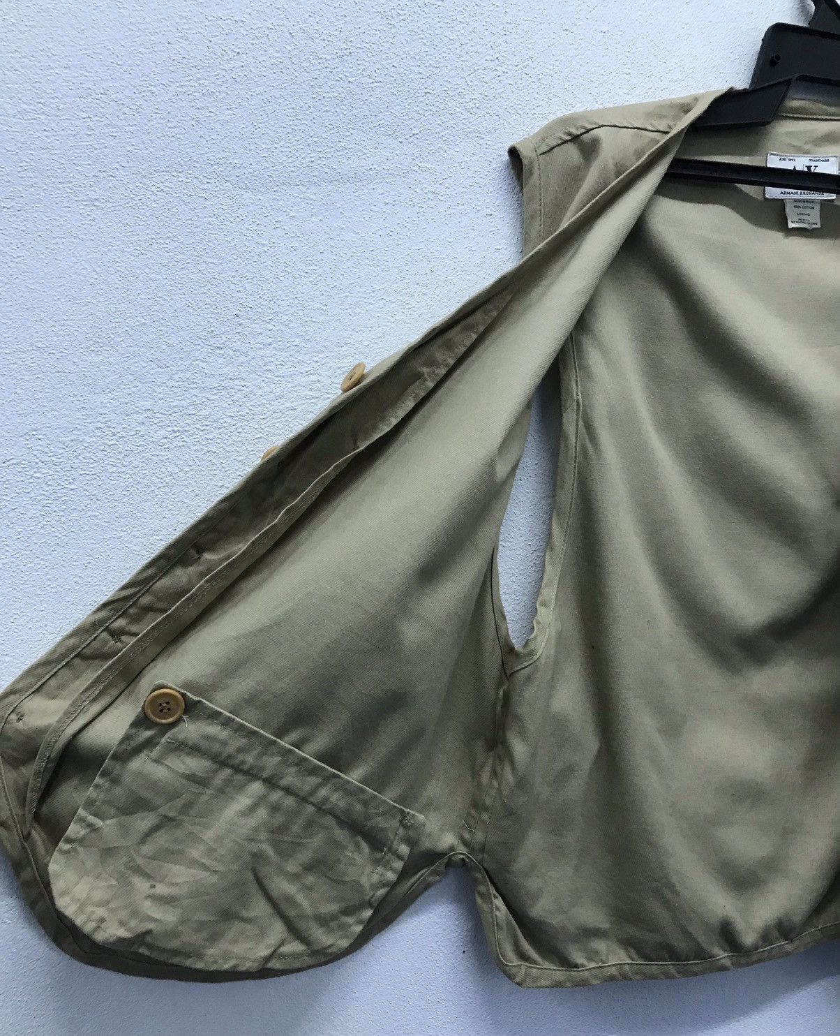 Armani Exchange × Vintage Vintage Armani Exchange Made In Italy Vest Size US M / EU 48-50 / 2 - 10 Thumbnail