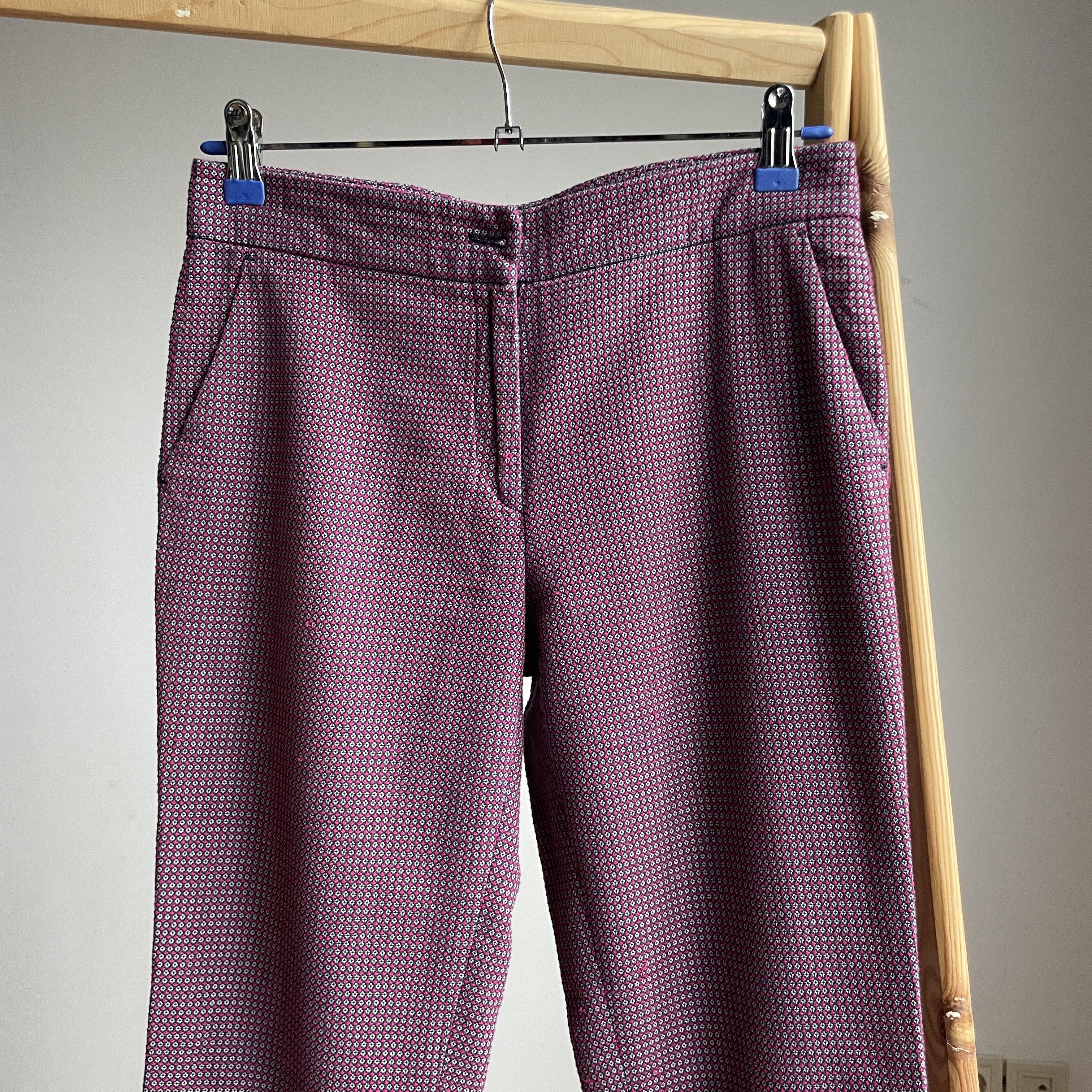 Etro Etro Womens Pattern Trousers Size EUR 40 Size 27" / US 4 / IT 40 - 3 Thumbnail