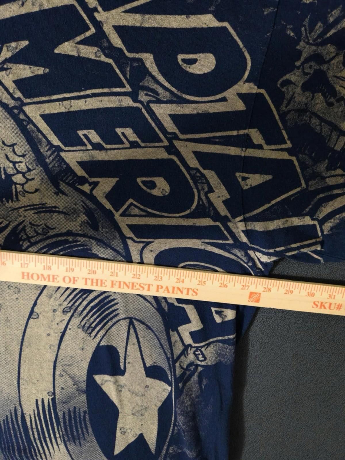 Other Marvel Comics Captain America AOP Graphic XXL Blue 2011 #2 Size US XXL / EU 58 / 5 - 2 Thumbnail
