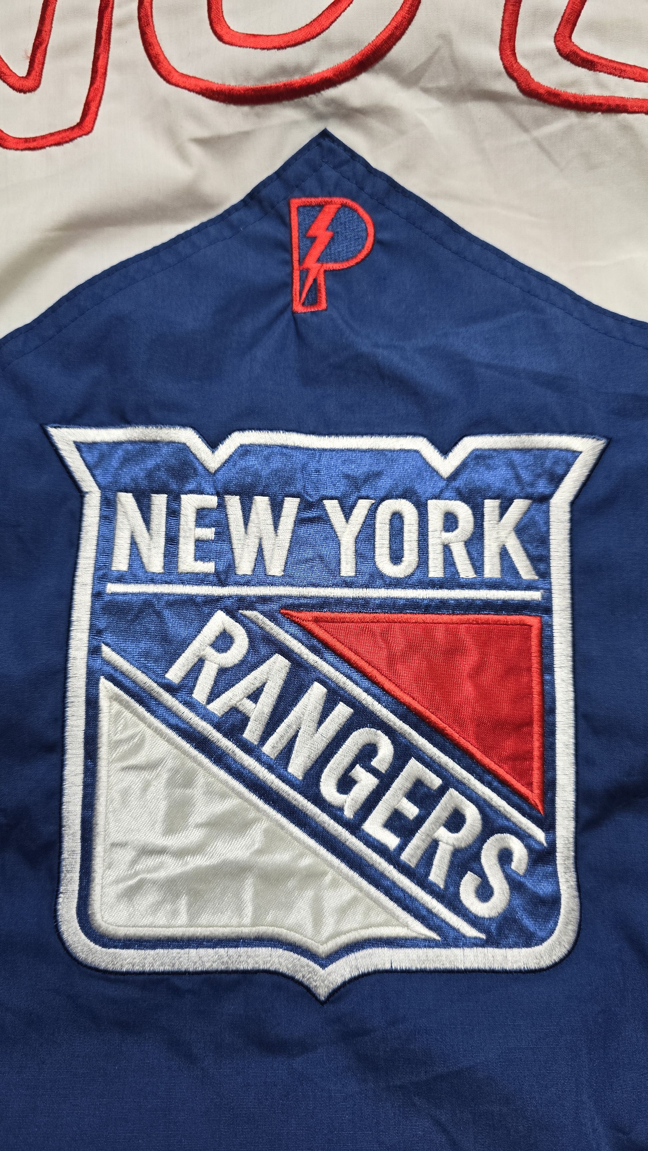 Pro Player Rare Vintage 90's NHL New York Rangers Light Jacket Big Logo Size US M / EU 48-50 / 2 - 5 Thumbnail