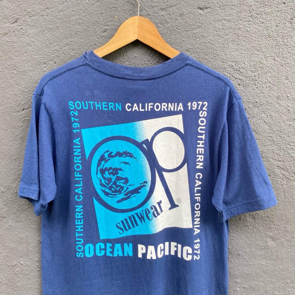 Ocean Pacific Thrashed faded ocean pacific surfwear tee Size US M / EU 48-50 / 2 - 2 Thumbnail