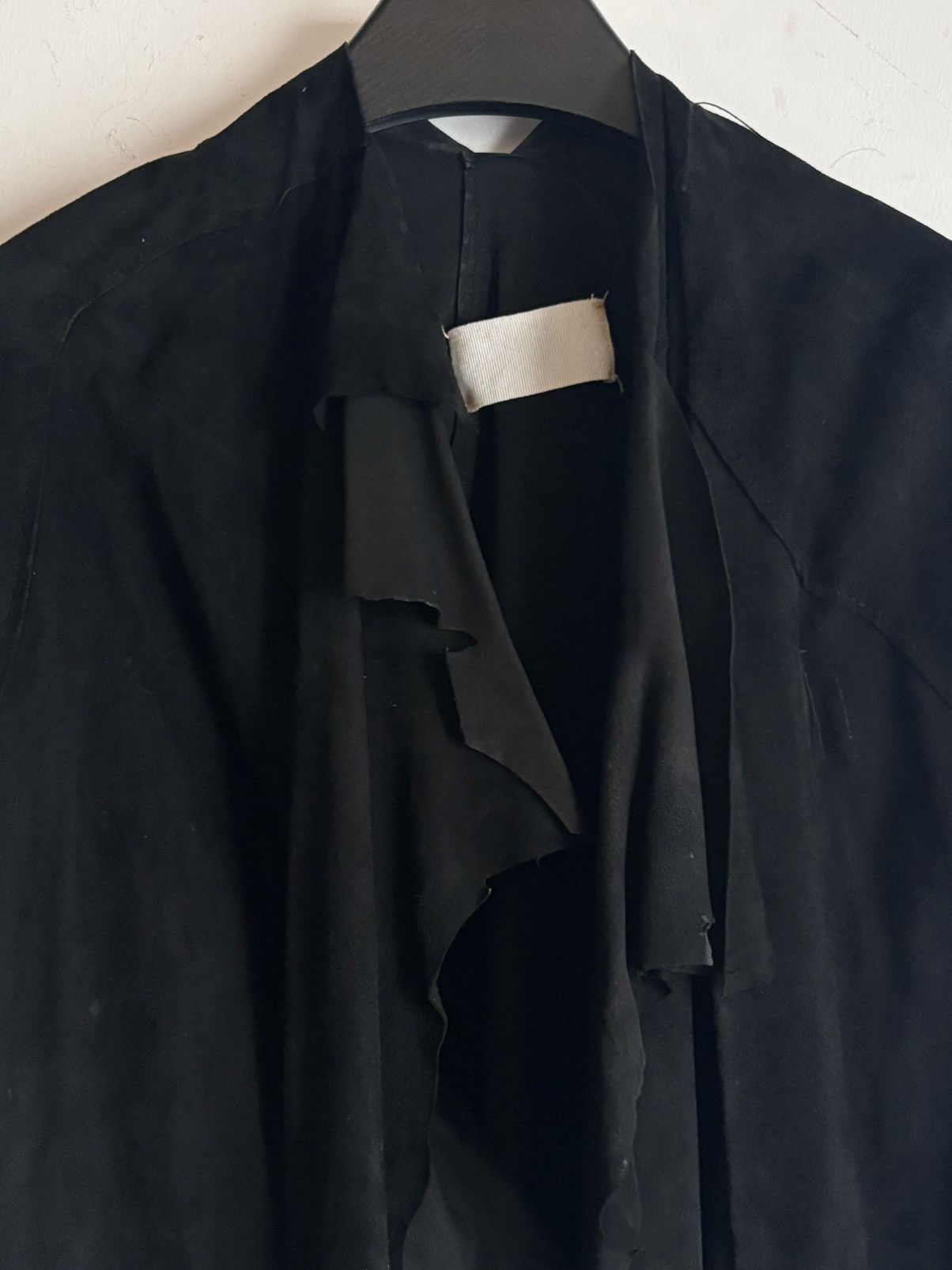 Maison Margiela Maison Martin Margiela | SS2004 Asymmetric Suede Jacket Size M / US 6-8 / IT 42-44 - 3 Thumbnail