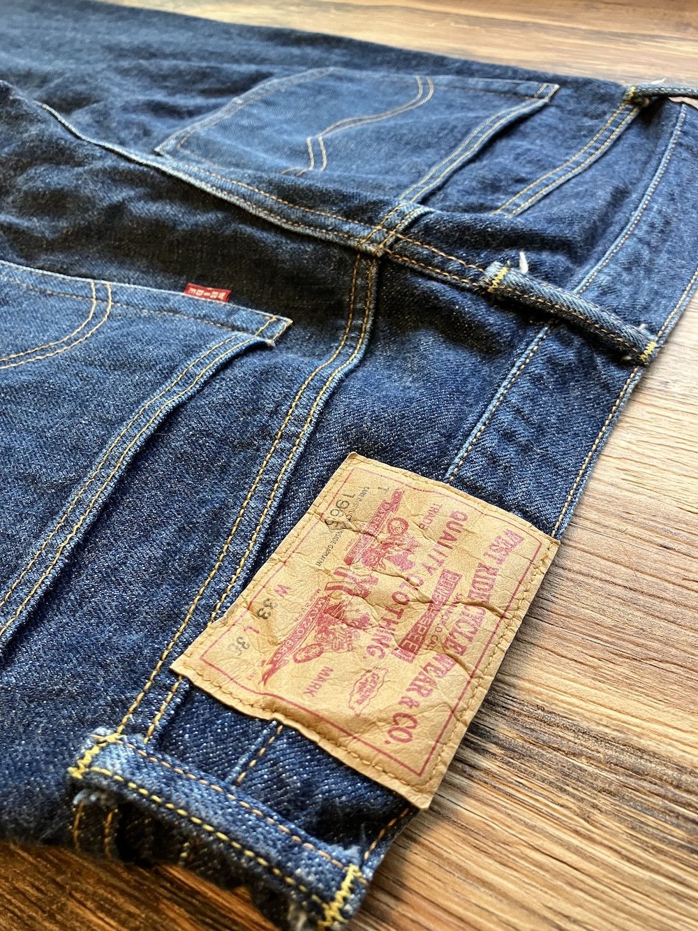 Japanese Brand WESTRIDE 1965ET W31 x L33 Japanese Selvedge Denim Size US 31 - 12 Thumbnail