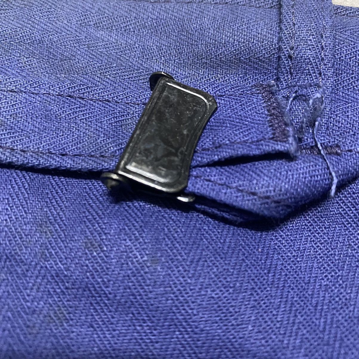 Le Laboureur Vintage 70s Sanfor French Work Pants Indigo Hbt Size US 40 / EU 56 - 21 Thumbnail