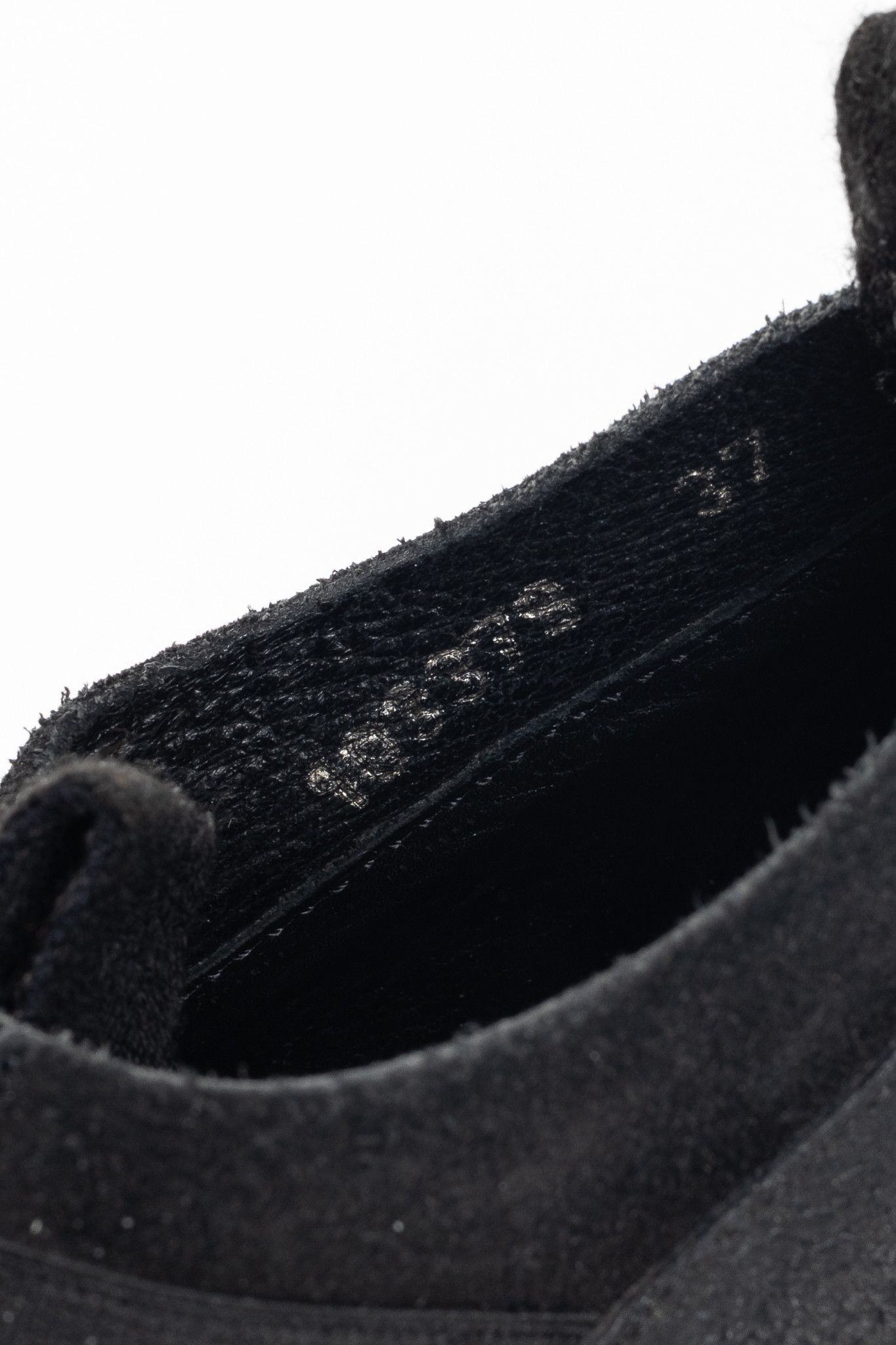 Gucci Gucci Black Suede & Leather Elastic Slip-On Sneakers Size US 6.5 / IT 36.5 - 11 Thumbnail