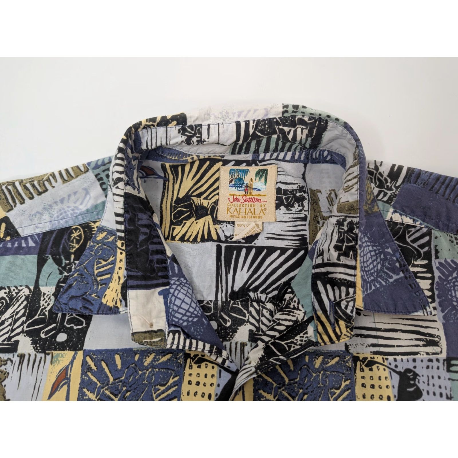 ALOHAS VINTAGE John Severson by Kahala Short Sleeve Button Hawaiian Aloha Shirt Mens Large Size US L / EU 52-54 / 3 - 6 Thumbnail