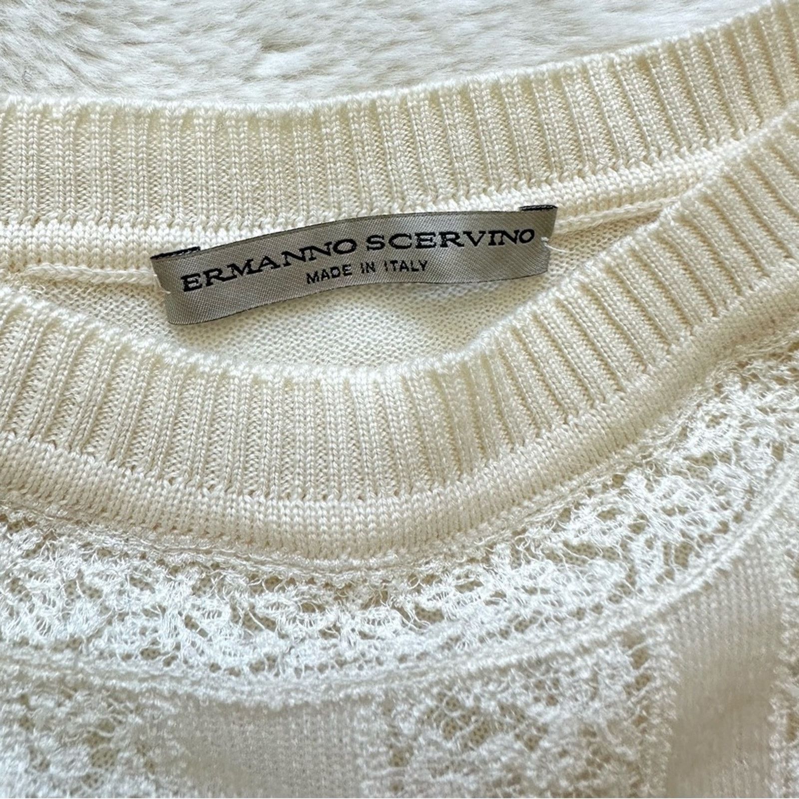 Ermanno Scervino Ermanno Scervino sweater retail size 40IT or 4 US Authentic Size S / US 4 / IT 40 - 5 Thumbnail