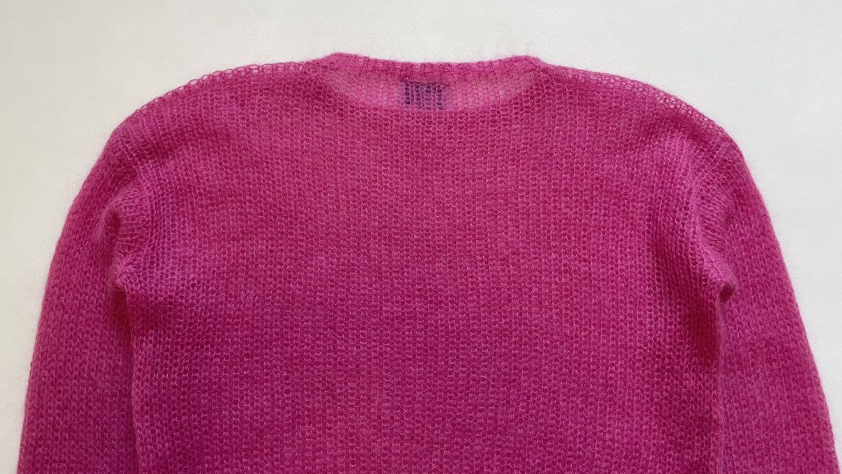 Prada A/W 19 Pink Cobweb Mohair Sweater Size US M / EU 48-50 / 2 - 12 Thumbnail