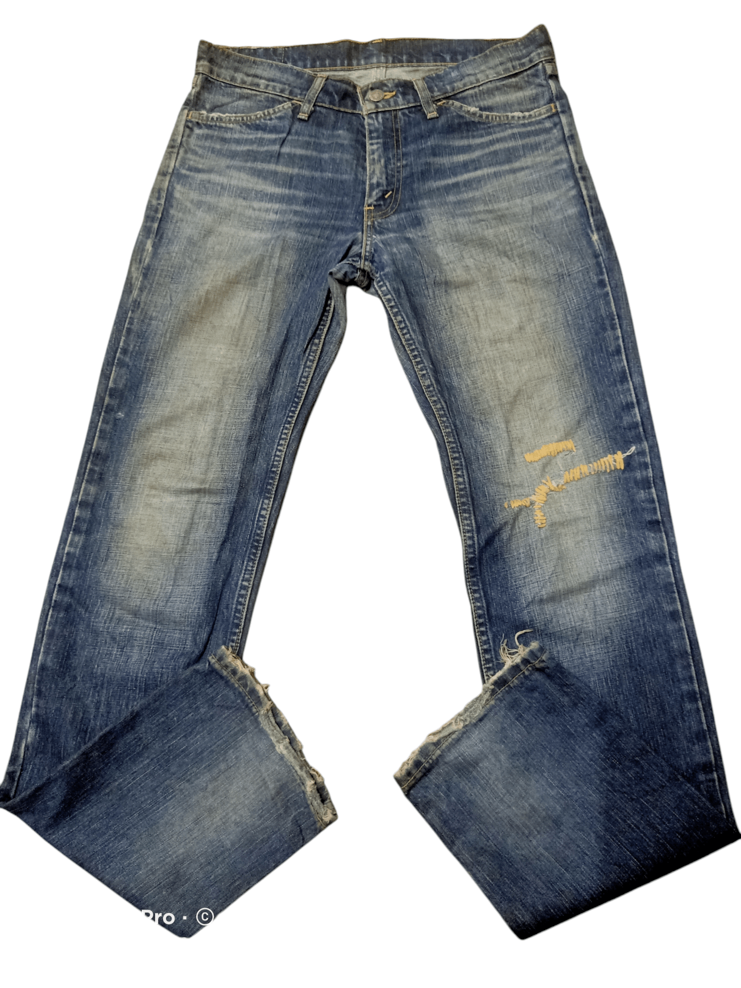 Japanese Brand × Levi's Levis Vtg 519 SlimFit Straight Cut 2003 Size US 31 - 14 Thumbnail