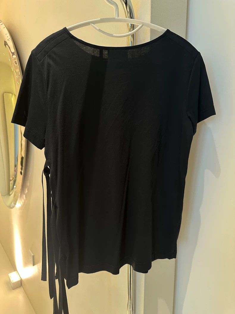 Helmut Lang HELMUT LANG Side open strap t-shirt Size M / US 6-8 / IT 42-44 - 2 Thumbnail
