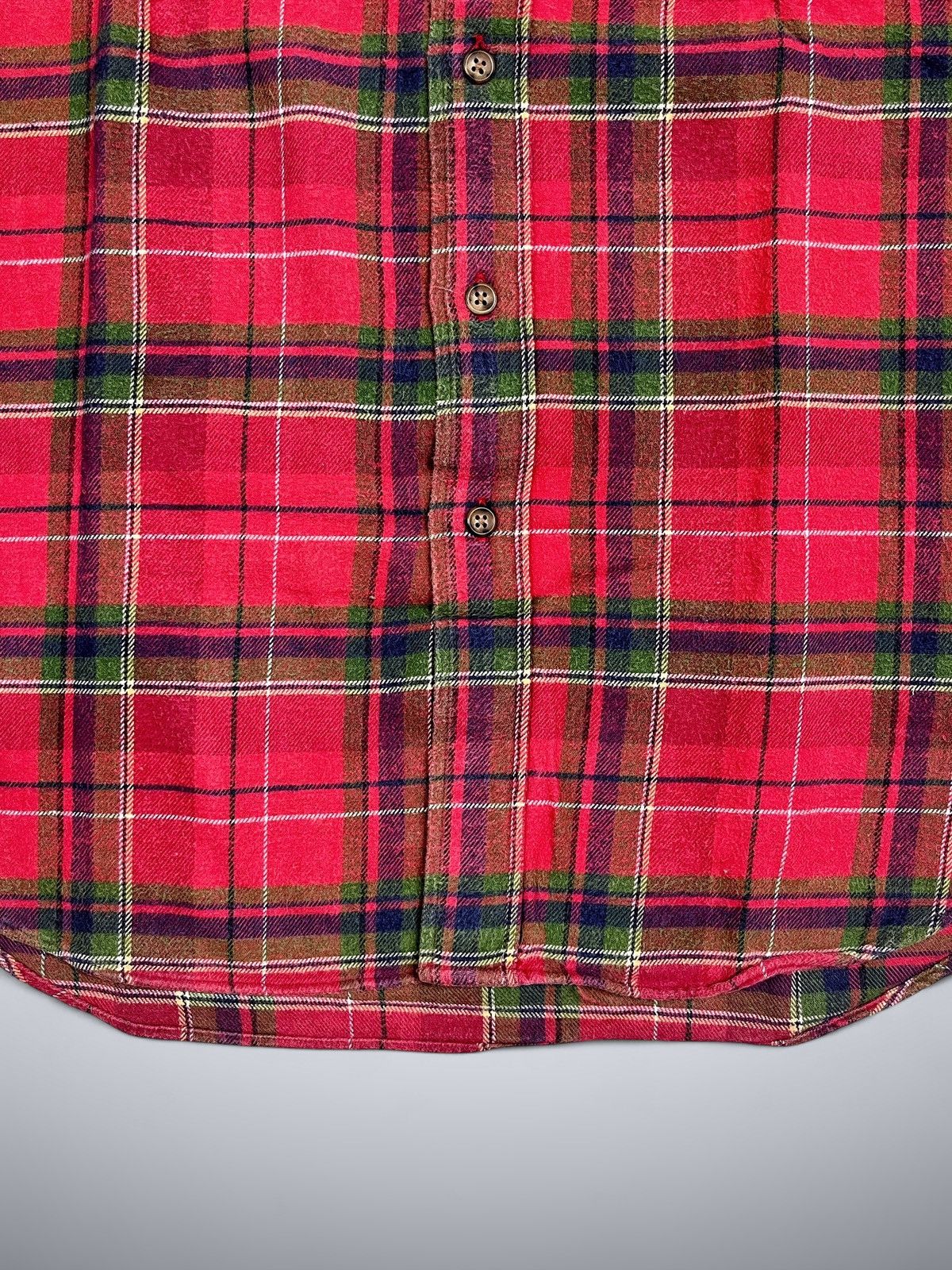 Flannel × Vintage 90s O.Henry Vintage Heavyweight Plaid Flannel Size US XL / EU 56 / 4 - 5 Thumbnail