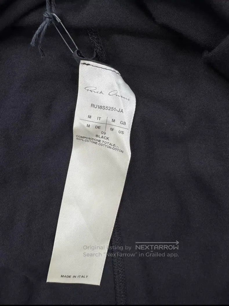 Rick Owens Rick Owens Solid round neck long short sleeves Size US M / EU 48-50 / 2 - 7 Thumbnail