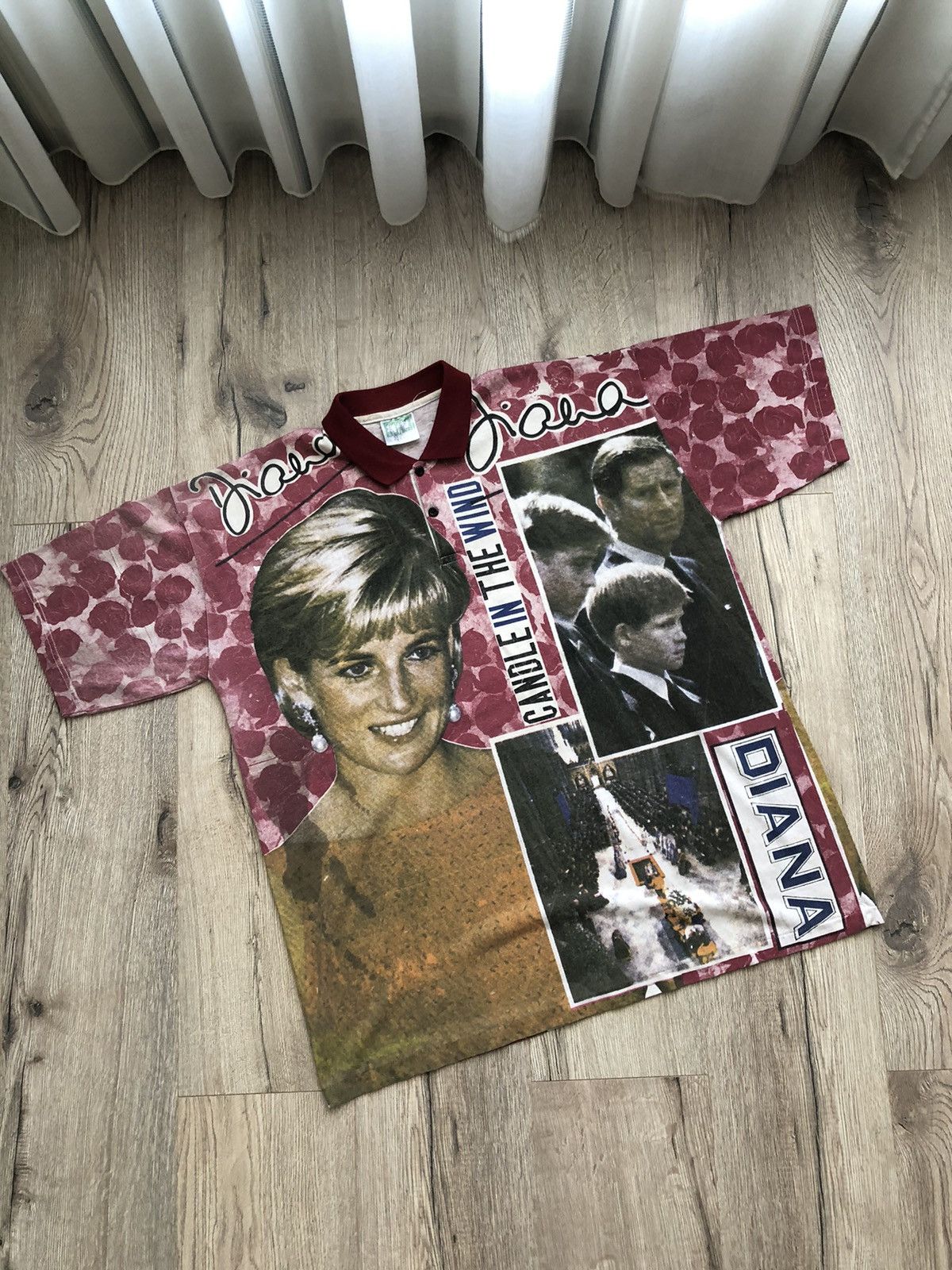 Vintage Princess Diana Candle In The Wind 19611997 Memorial Shirt