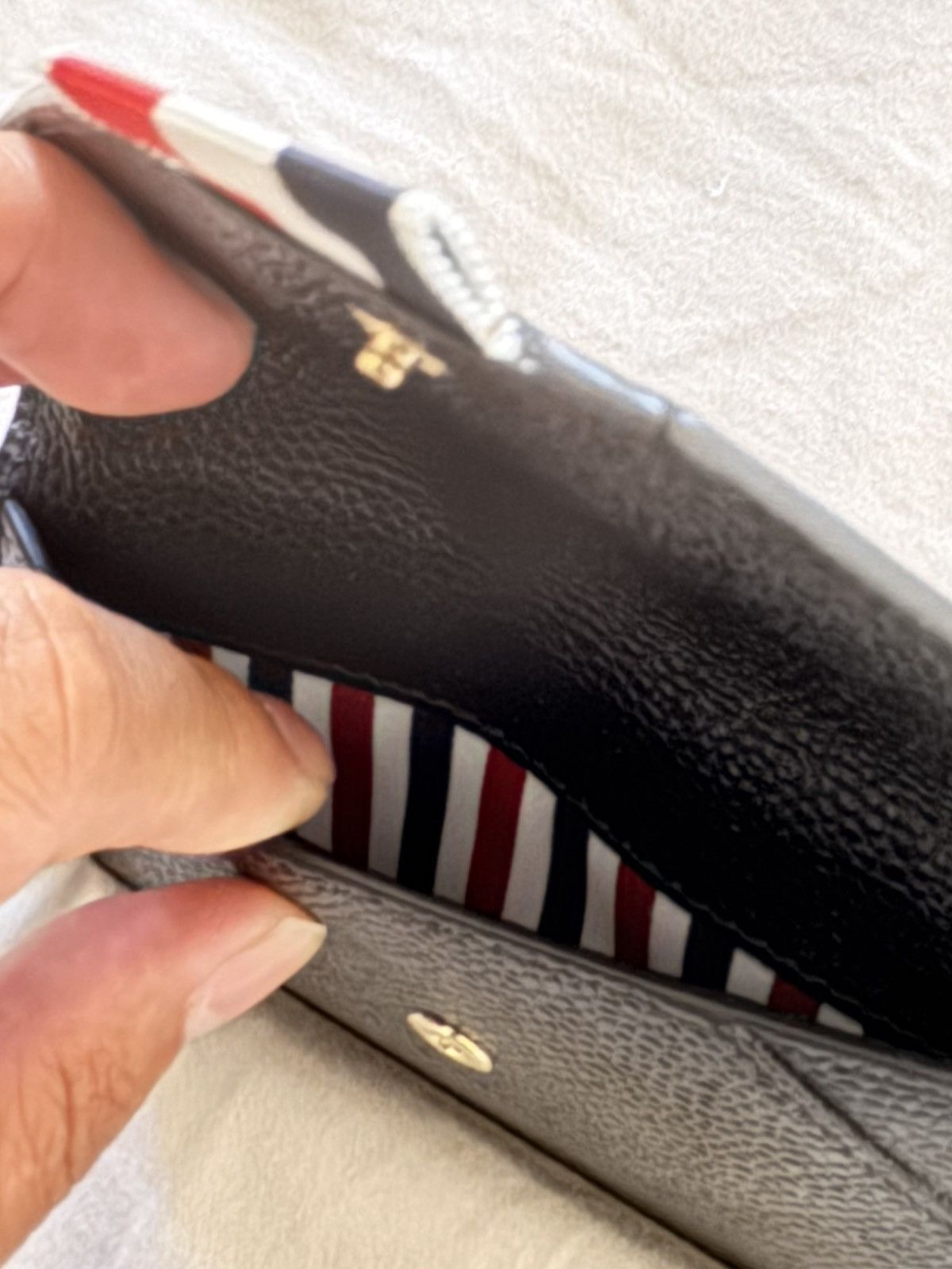 Thom Browne Thom Browne Envelope card holder Size ONE SIZE - 4 Thumbnail
