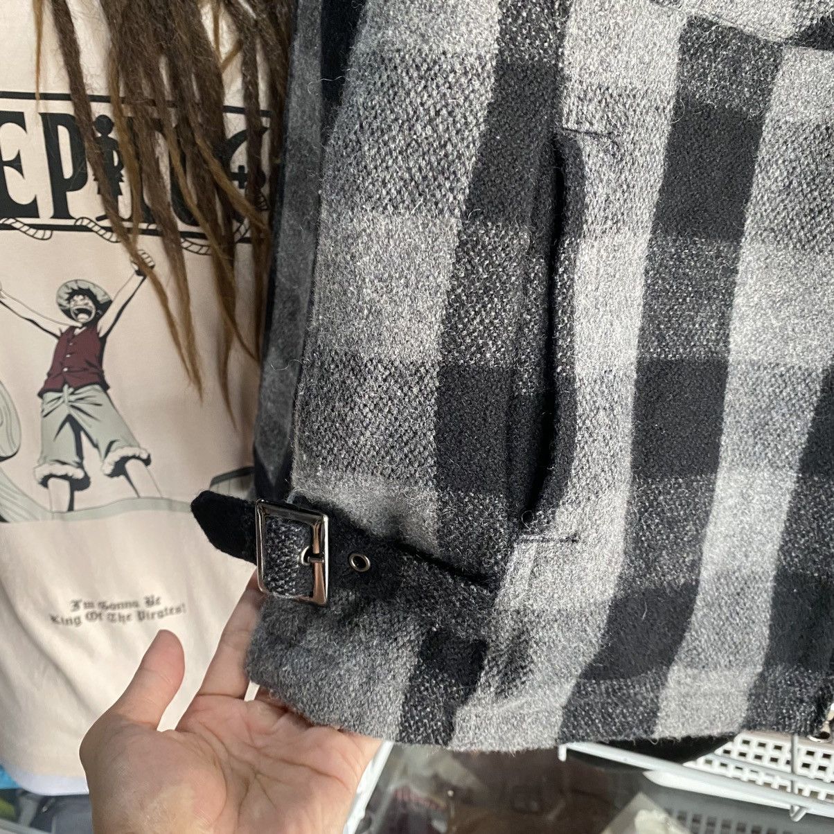 If Six Was Nine 🔥Rare Edge Ridge Bad Boy "Soul of the Street" Plaid Jacket Size US M / EU 48-50 / 2 - 7 Thumbnail