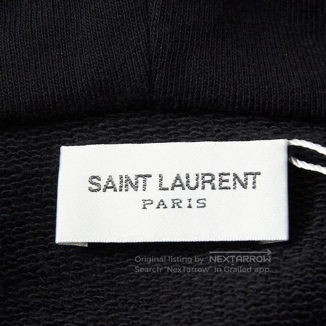 Saint Laurent Paris Saint Laurent Women's Small Logo Hoodie. Size M / US 6-8 / IT 42-44 - 4 Thumbnail