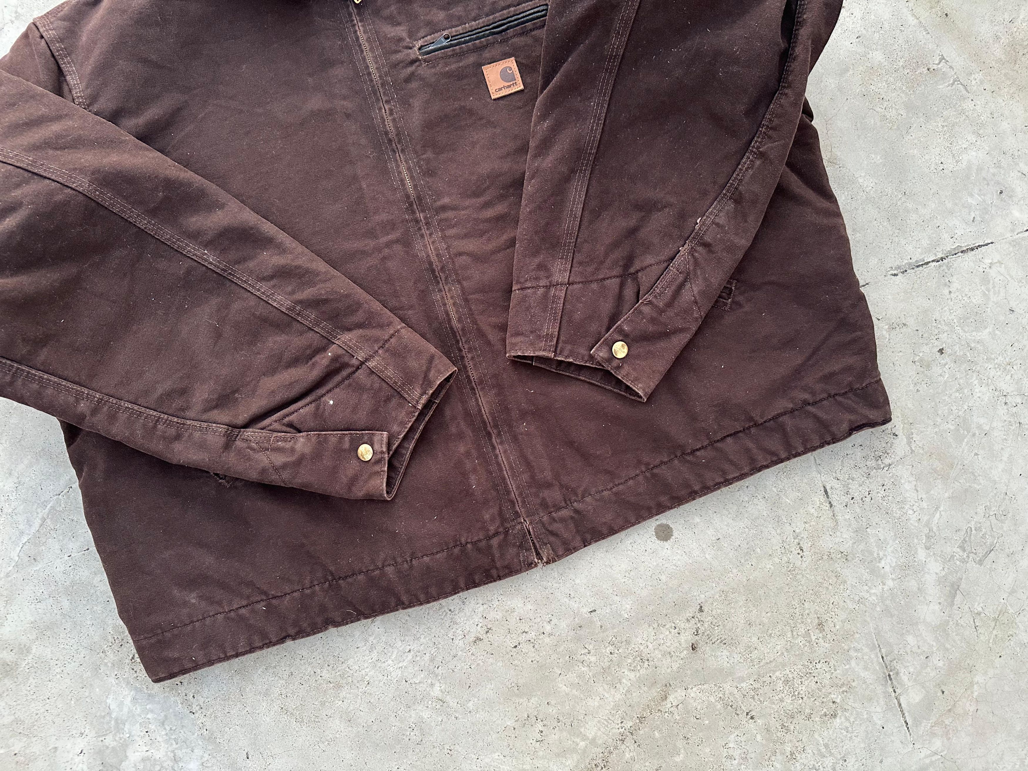Carhartt Vintage Carhartt Detroit jacket J97 DKB Size US XXL / EU 58 / 5 - 10 Thumbnail