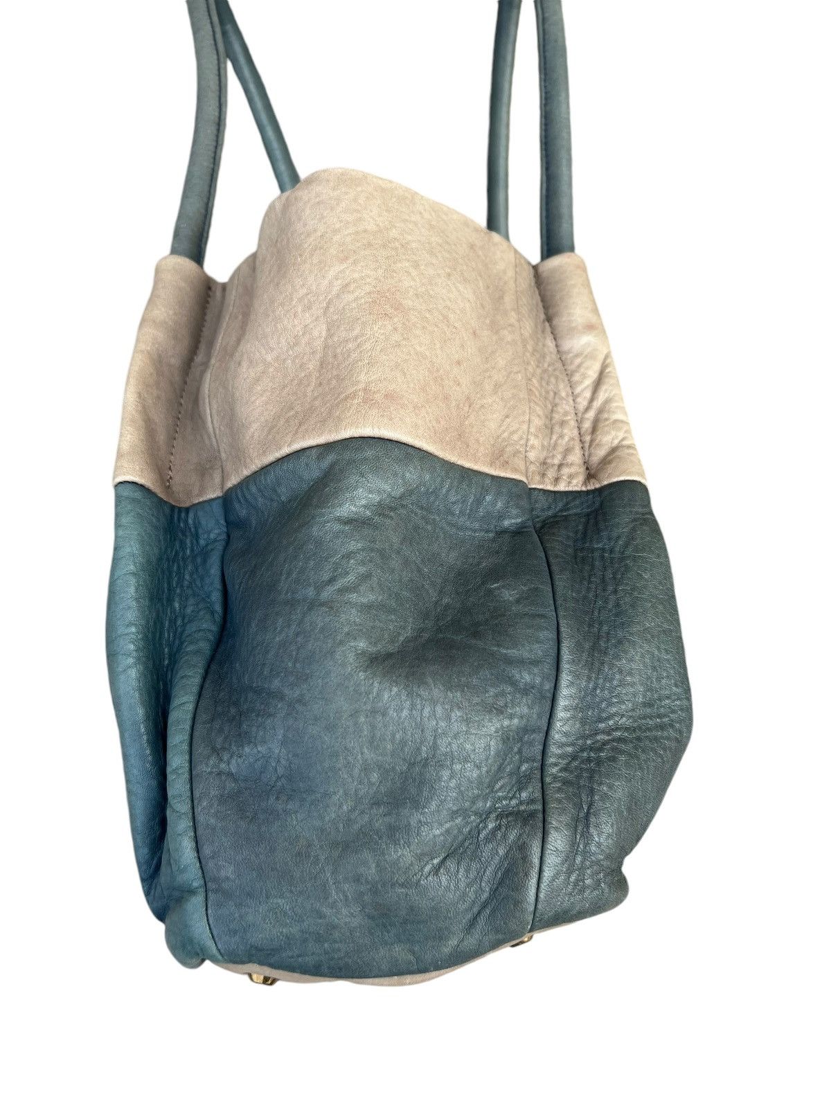 Leather Cledran Japan Faded Patina Leather Mini tote Bag Size ONE SIZE - 15 Thumbnail