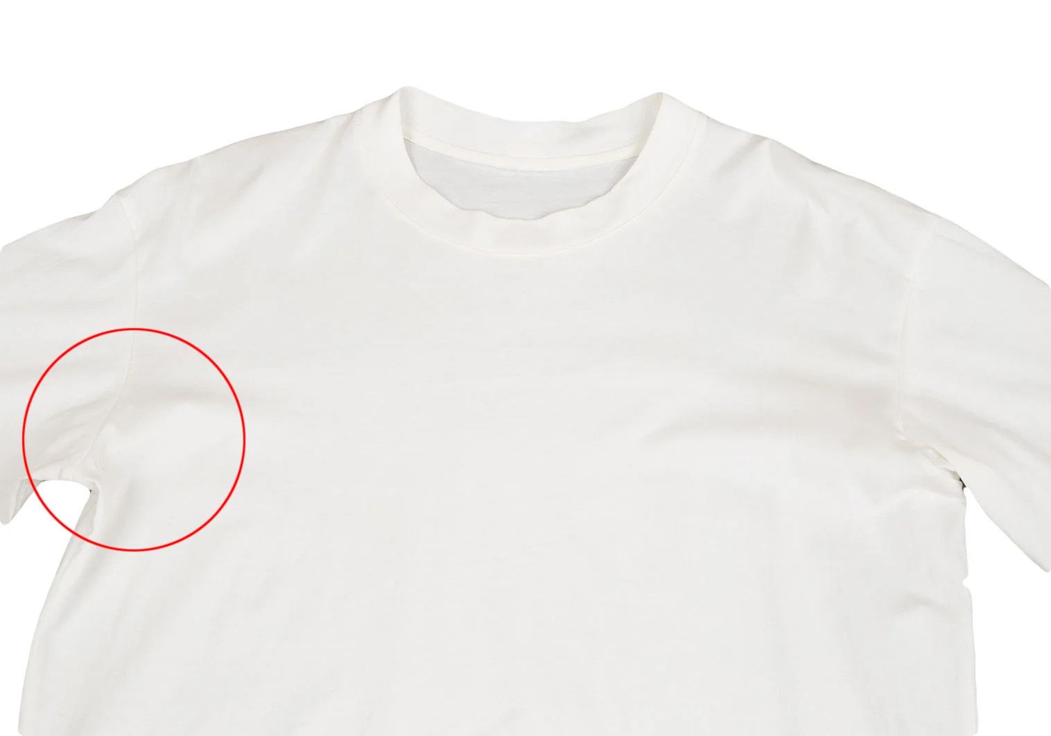 Issey Miyake Cotton Crew Neck T-Shirt Off White Size US S / EU 44-46 / 1 - 2 Thumbnail