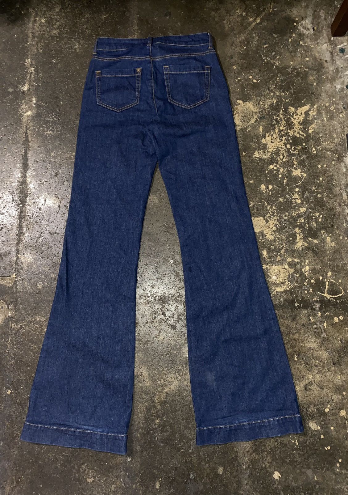 Hysteric Glamour × Valentino Wild leg Bootcut Luxury Flared VALENTINO DENIM PANTS Jeans Size 27" / US 4 / IT 40 - 6 Thumbnail