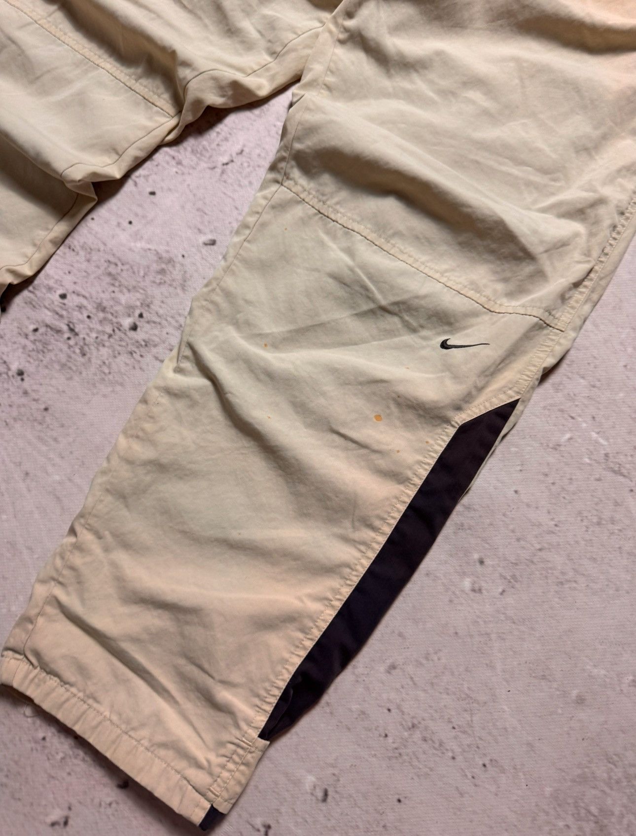 Nike × Vintage NIKE VINTAGE BASIC LOGO OVERSIZE BAGGY PANTS Size US 34 / EU 50 - 4 Thumbnail