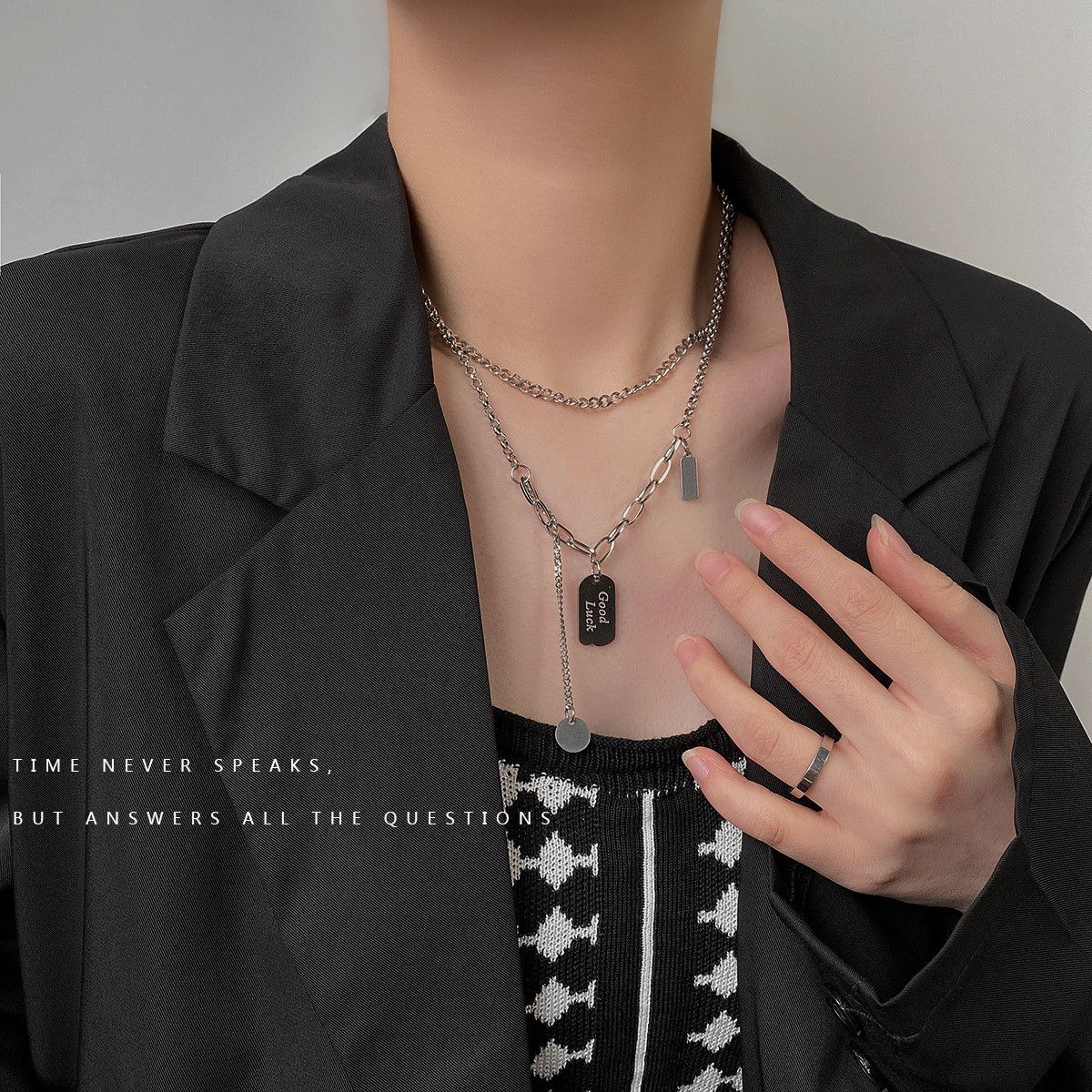Other Punk STEAL! Y2K Chains Necklace Chain Size ONE SIZE - 2 Thumbnail