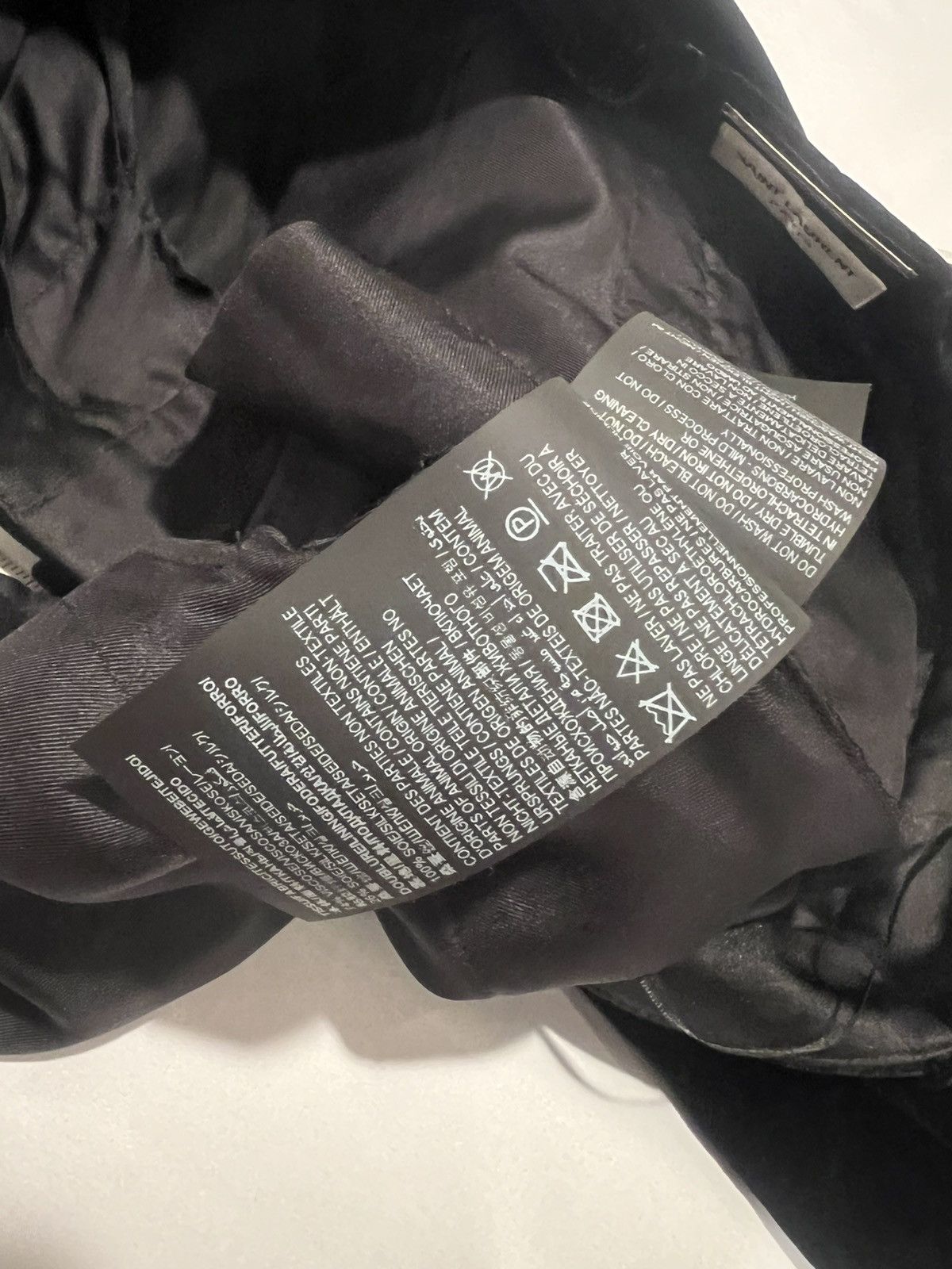 Saint Laurent Paris Saint Laurent wide leg velvet pants. 48/32. $2890 Size US 32 / EU 48 - 5 Thumbnail