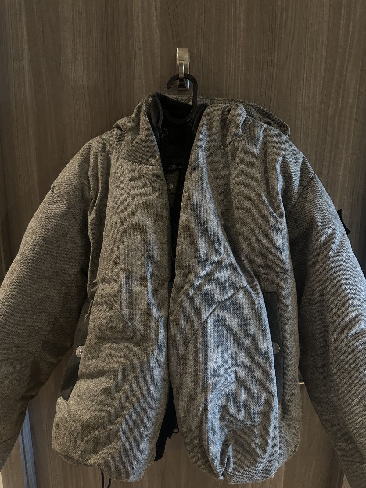 Stone Island Stone island grey down jacket( can be backpack Size US S / EU 44-46 / 1 - 1 Thumbnail
