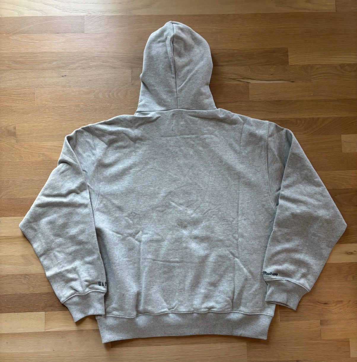 Gap × Madhappy Gap x MadHappy Gray Mad Logo Hoodie Size US L / EU 52-54 / 3 - 3 Thumbnail