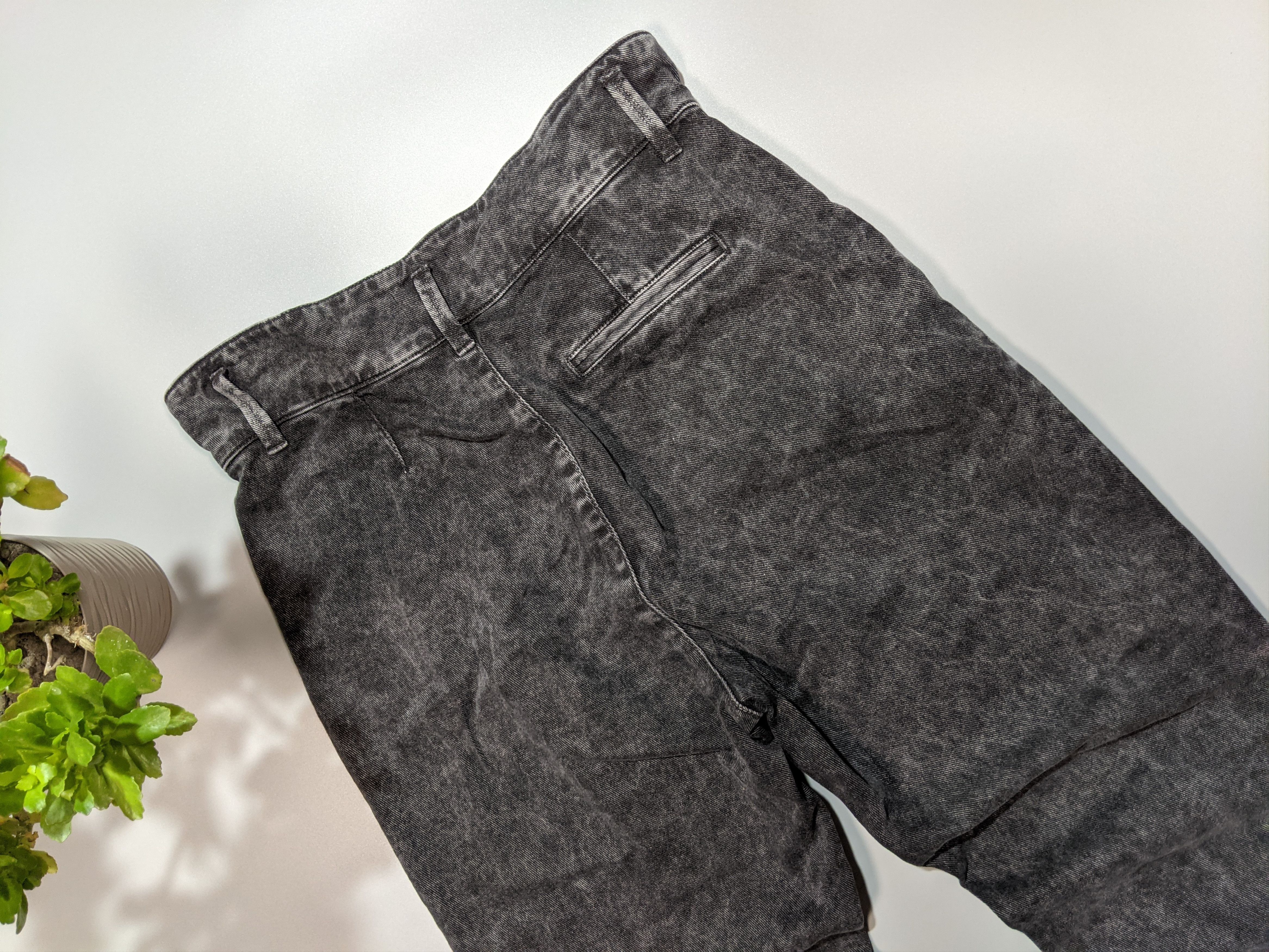 Japanese Brand × Sezane SEZANE Womens Boyfriend Jeans W31 L27 Acid Wash Gray Pants Size 27" / US 4 / IT 40 - 6 Thumbnail