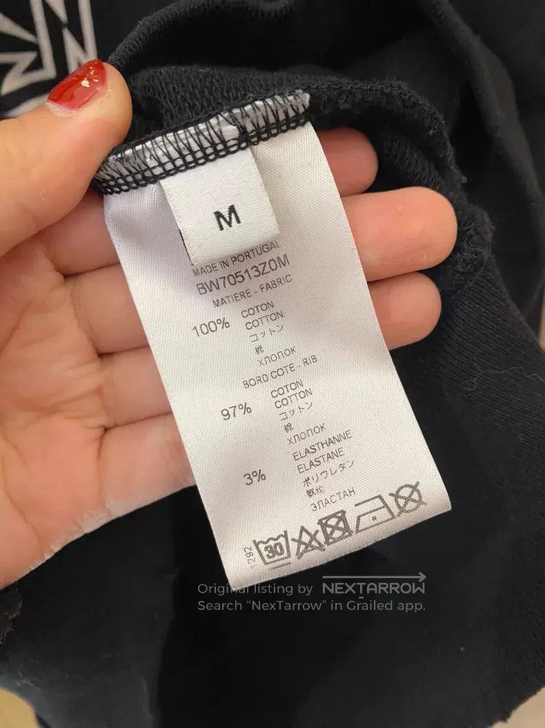 Givenchy Givenchy Black Distressed Hooded Sweatshirt Size US M / EU 48-50 / 2 - 4 Thumbnail