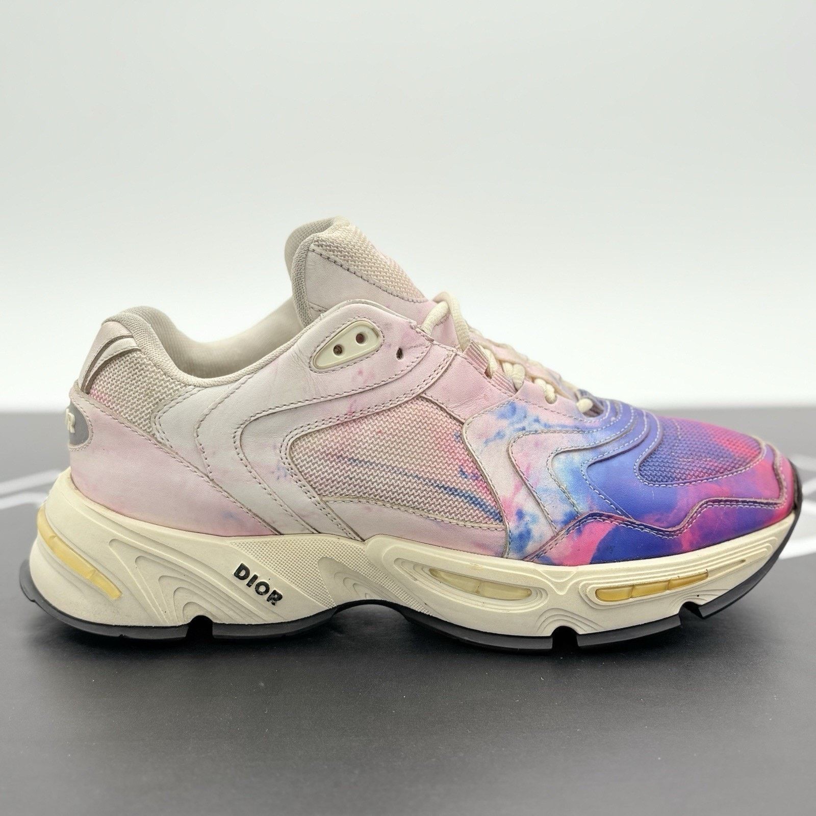 Dior Size 40 (7 US) - Christian Dior CD1 ' Tie Dye Pink Blue ' Size US 7 / EU 40 - 2 Thumbnail