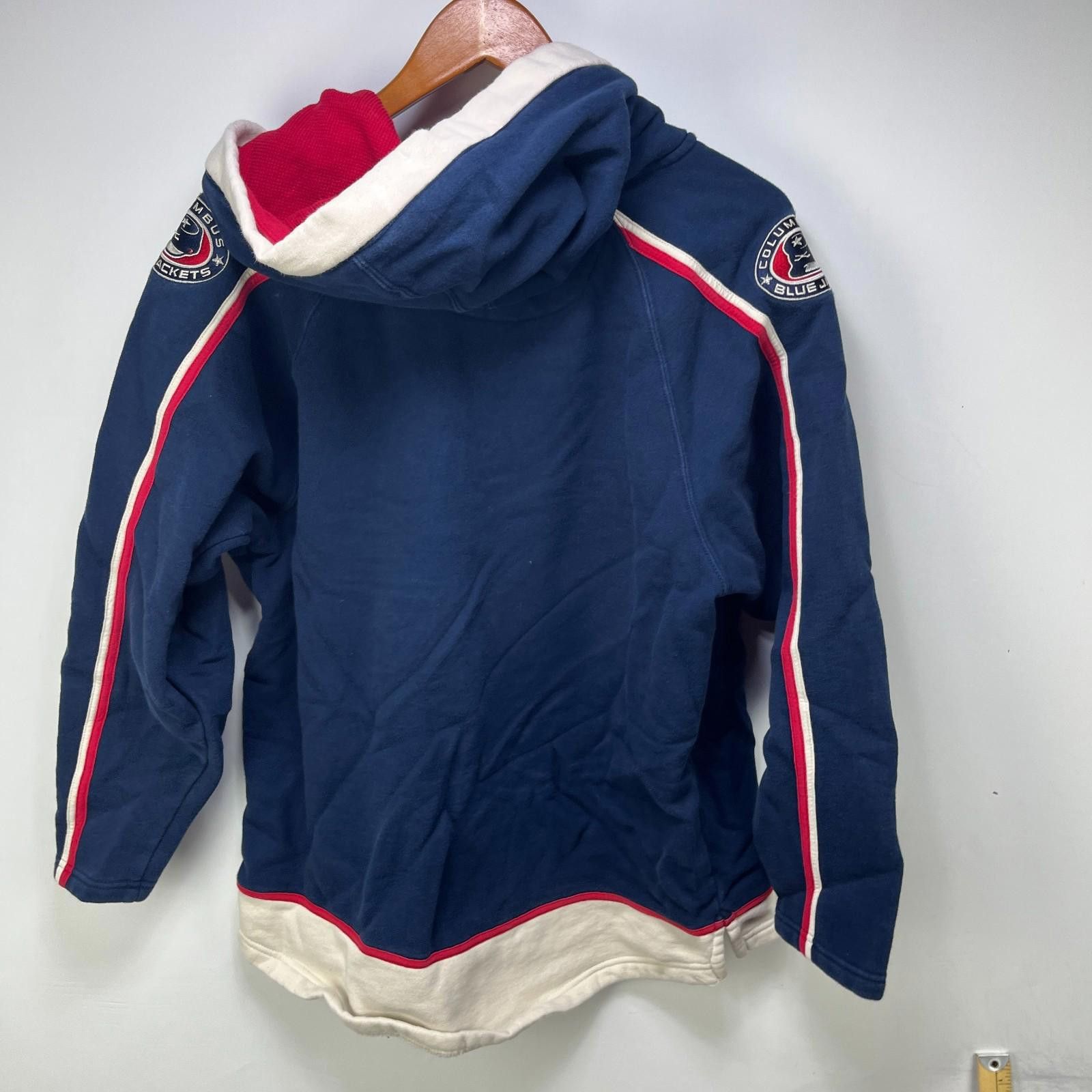 Other Vintage Columbus Blue Jackets NHL Hoodie Medium Size ONE SIZE - 8 Thumbnail