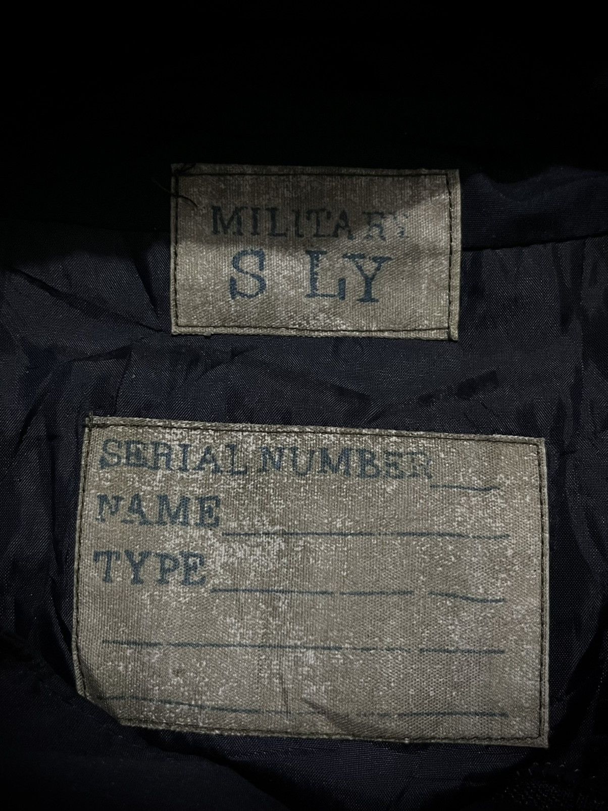 SLY 2000s SLY Military Racoon Bondage Fur Jacket Size US M / EU 48-50 / 2 - 8 Thumbnail