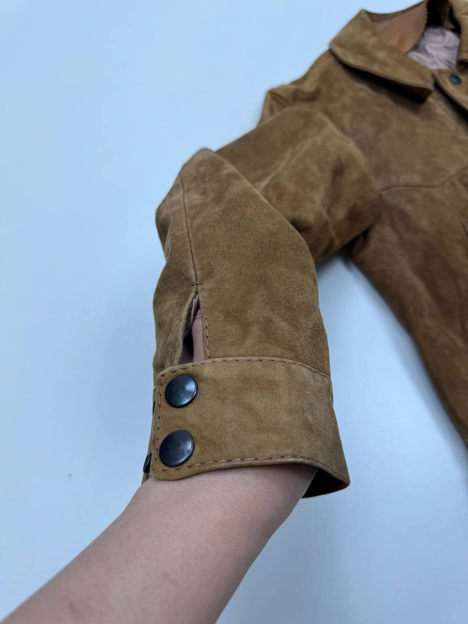 Vintage Vintage 80s Fibok Suede Button-Up Jacket Women’s Size S / US 4 / IT 40 - 7 Thumbnail