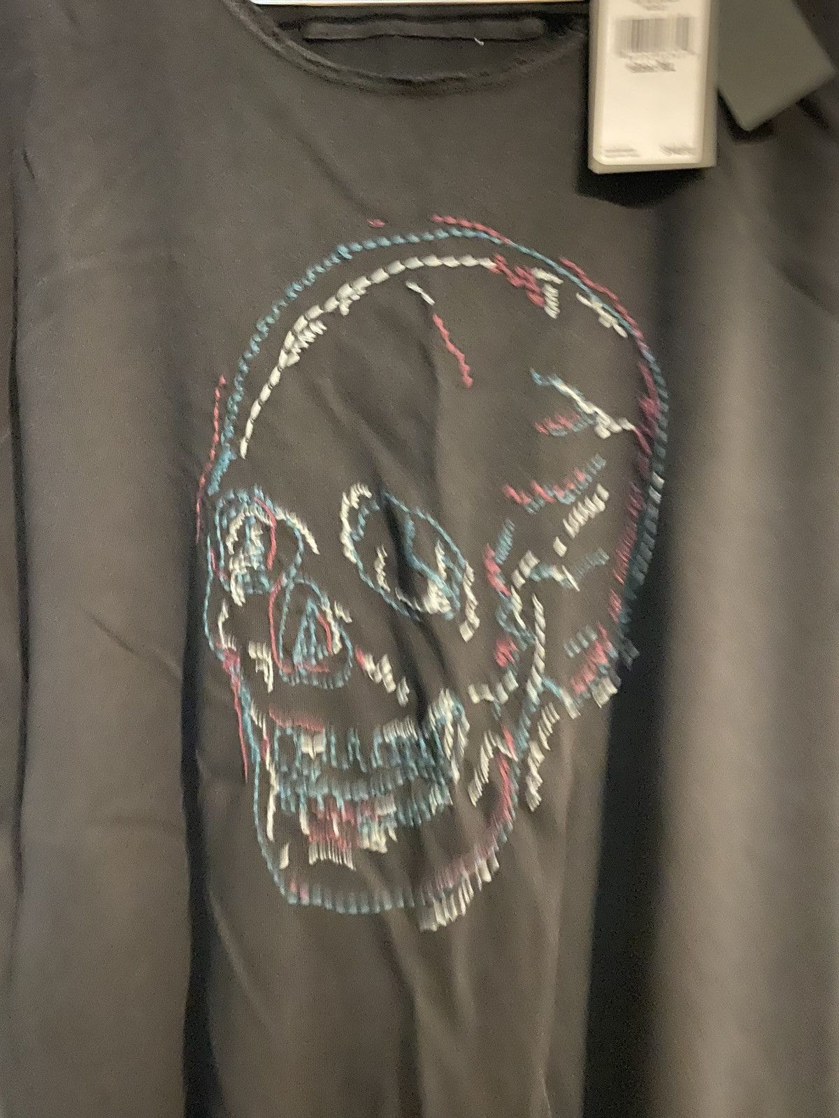 John Varvatos John Varvatos embroidered scull Tee in black Size US XL / EU 56 / 4 - 5 Thumbnail