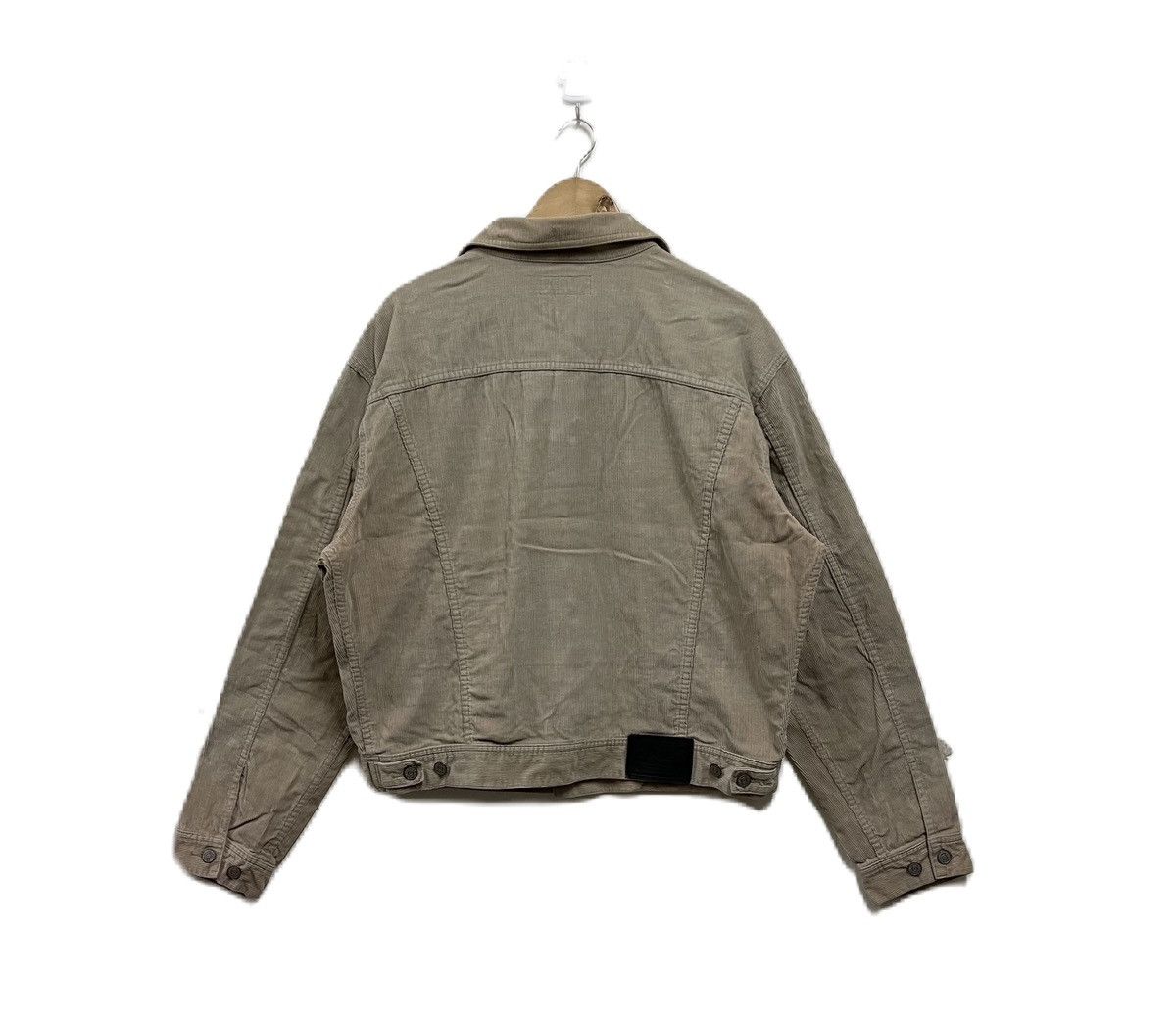 Polo Ralph Lauren Vintage Polo Ralph Lauren Corduroy Trucker Jacket Size US XL / EU 56 / 4 - 2 Thumbnail