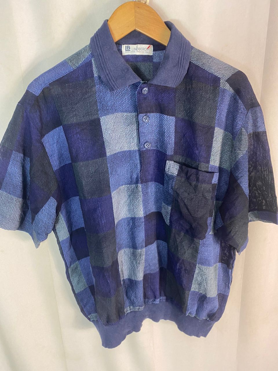 Japanese Brand × Lindbergh × Vintage Vintage Lindbergh polo shirt Size US L / EU 52-54 / 3 - 3 Thumbnail