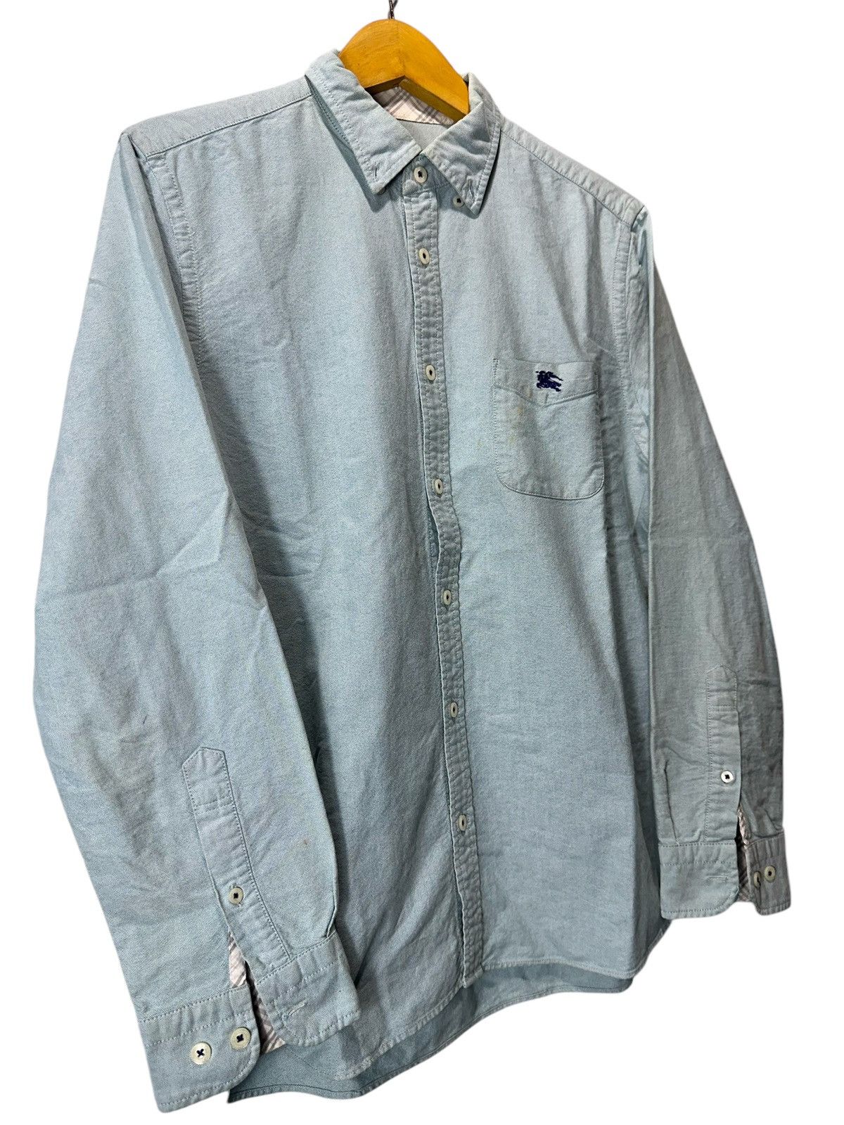 Burberry Vintage Burberry Black Label Shirt Western Button Size US M / EU 48-50 / 2 - 3 Thumbnail