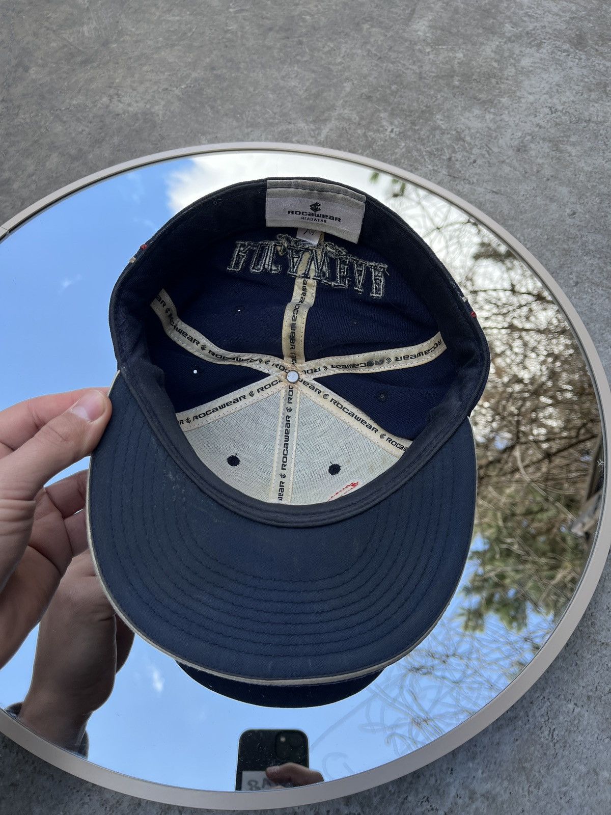 Rocawear Vintage Rap Cap Rocawear Snap Back Y2k 2000s 90s Swag Skate Size ONE SIZE - 13 Thumbnail