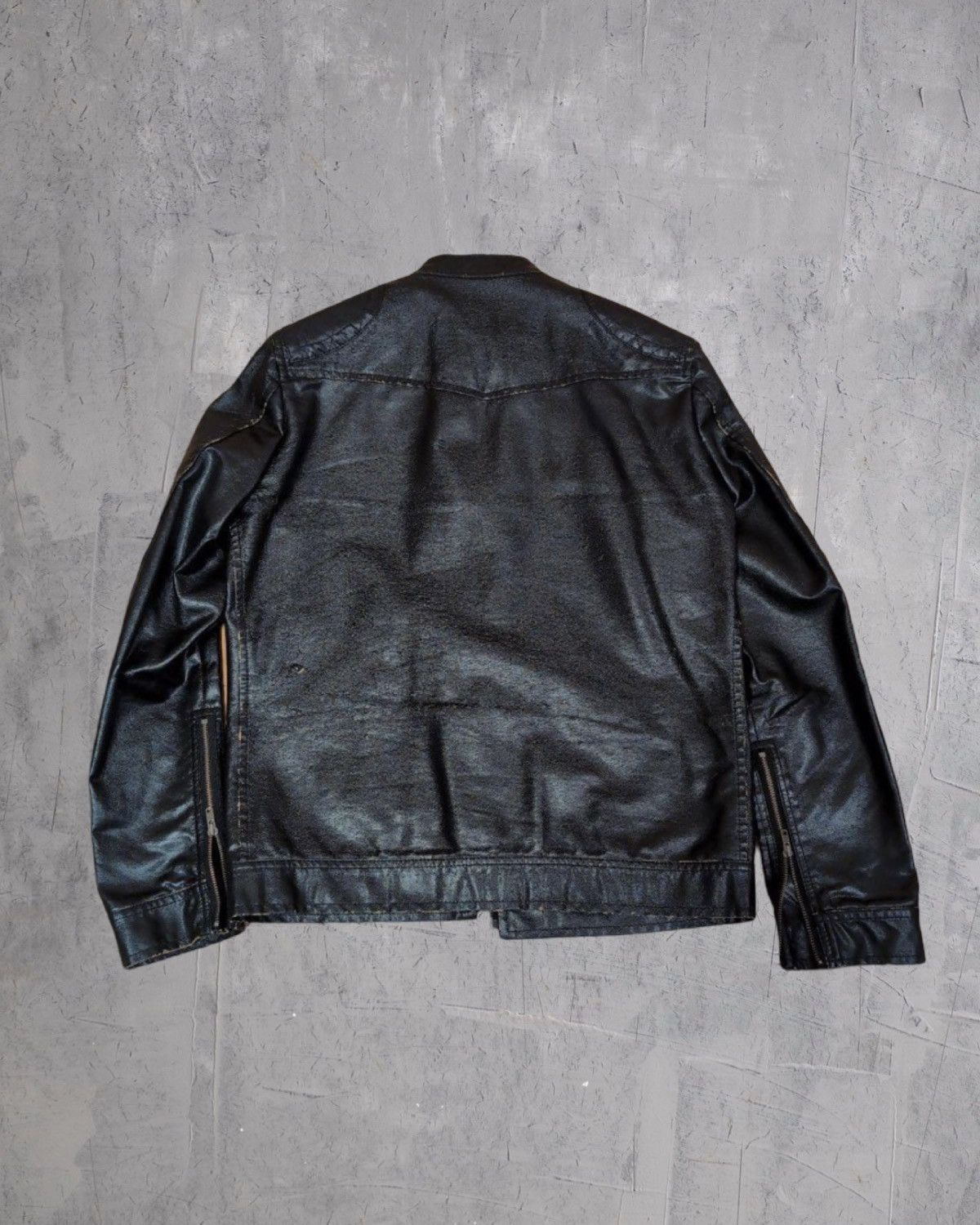 Comme des Garcons × Comme des Garcons Homme × Comme des Garcons Homme Plus 00’s Comme des garcons homme leather jacket Size US M / EU 48-50 / 2 - 2 Thumbnail