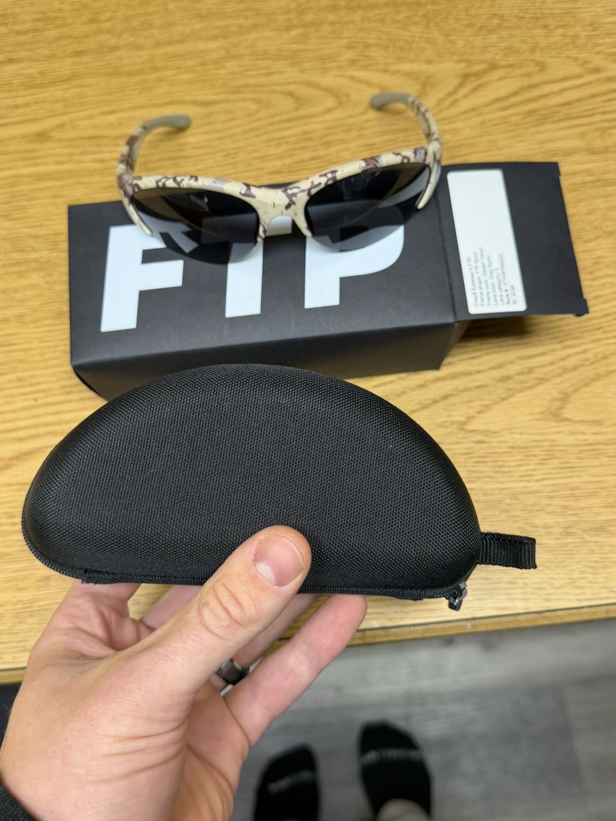 Fuck The Population FTP x Crap Eyewear - Desert Camo - FTP Sport Size ONE SIZE - 4 Thumbnail