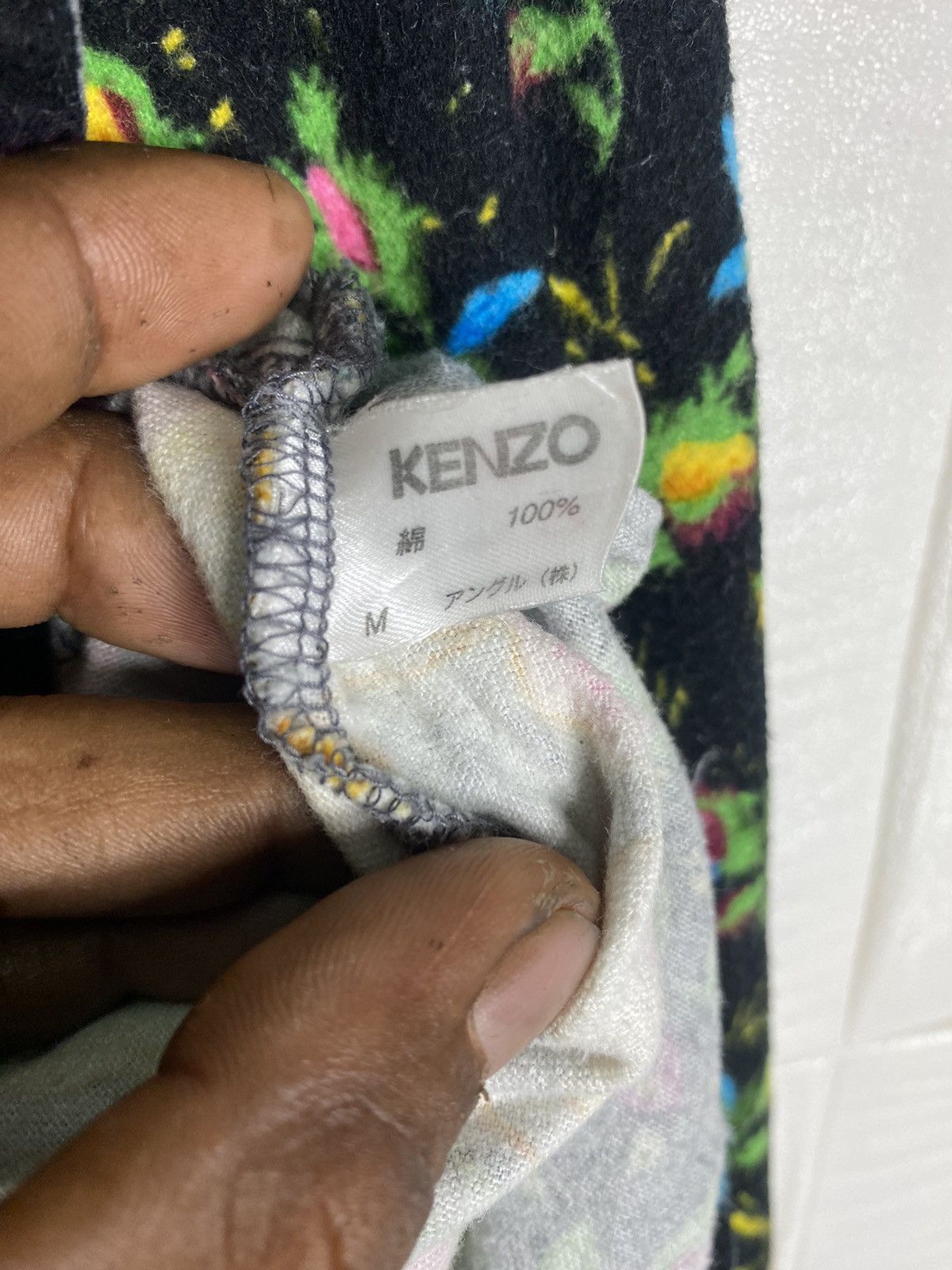Kenzo × Vintage Kenzo flowers printed button up Size M / US 6-8 / IT 42-44 - 6 Thumbnail