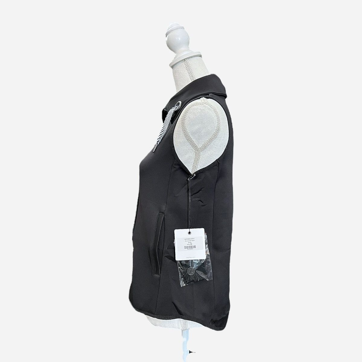 Other Belyn Key Women’s Onyx Grommet Full Zip Vest Black Sz XS Size XS / US 0-2 / IT 36-38 - 6 Thumbnail