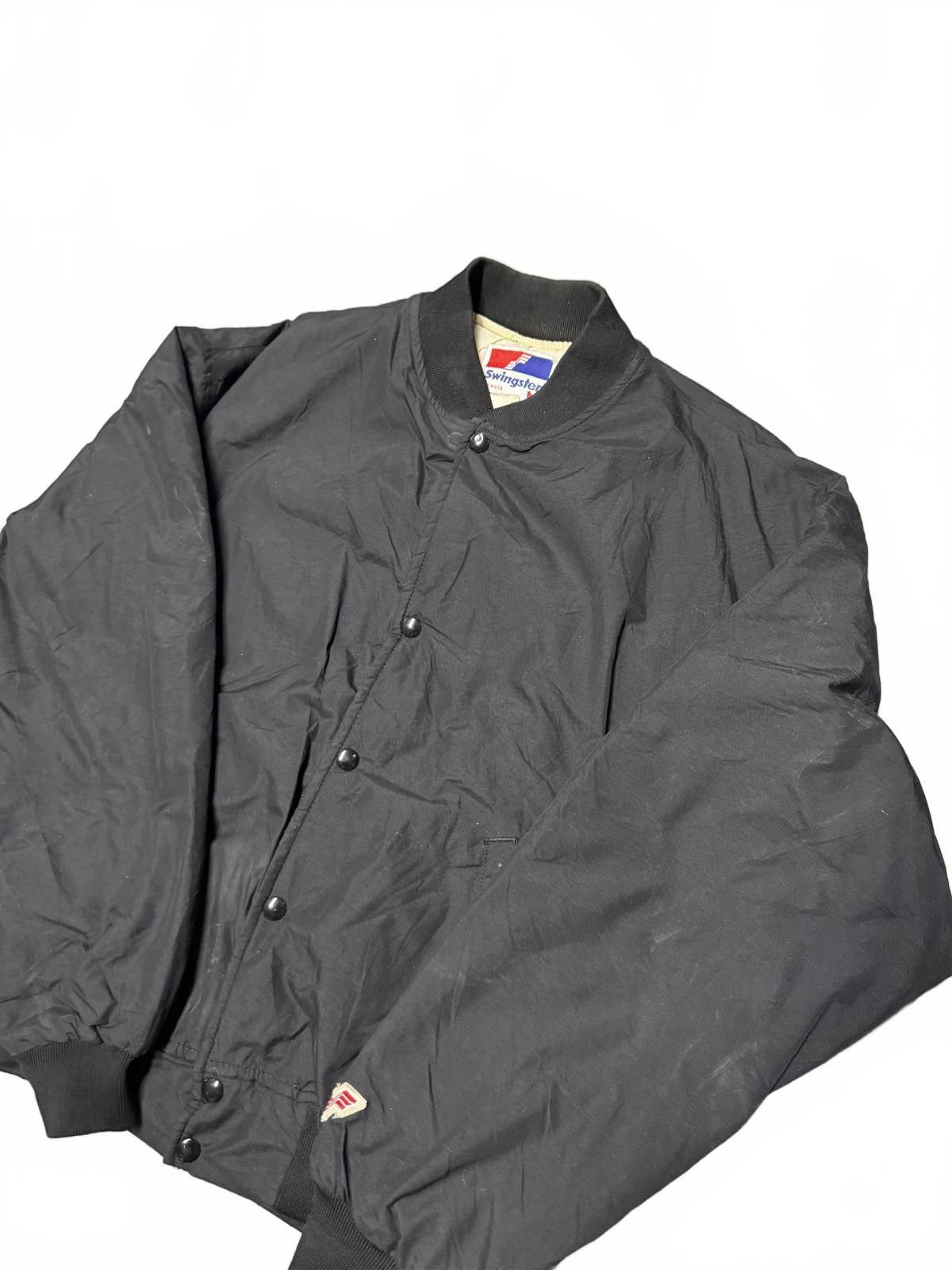 Swingster Vintage Swingster Black Bomber Jacket Size US M / EU 48-50 / 2 - 3 Thumbnail