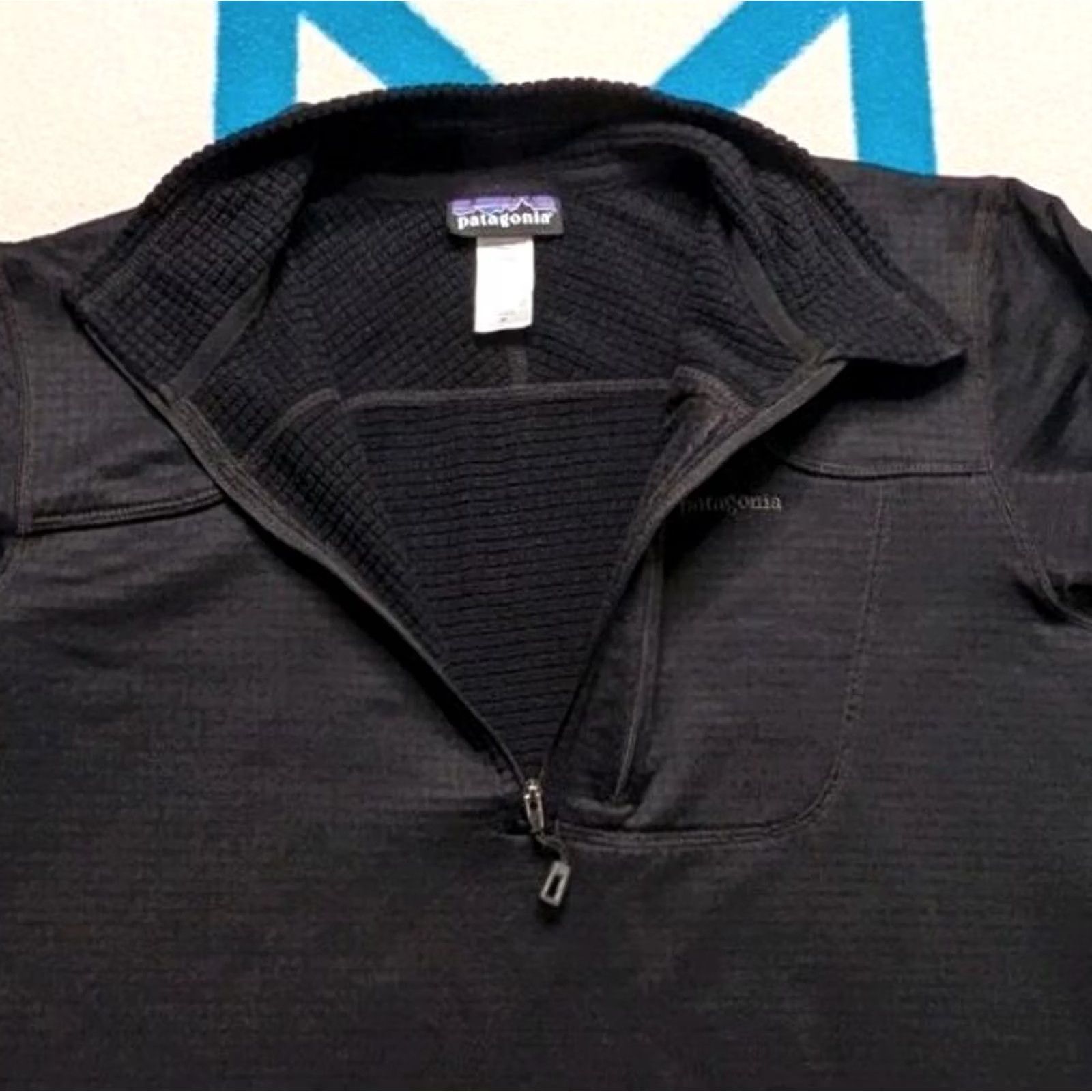 Patagonia Patagonia R1 TechFace Jacket Polartec Field Medium Black 1/4 Zip Regulator Fleece Outdoor Mens Size US M / EU 48-50 / 2 - 2 Thumbnail