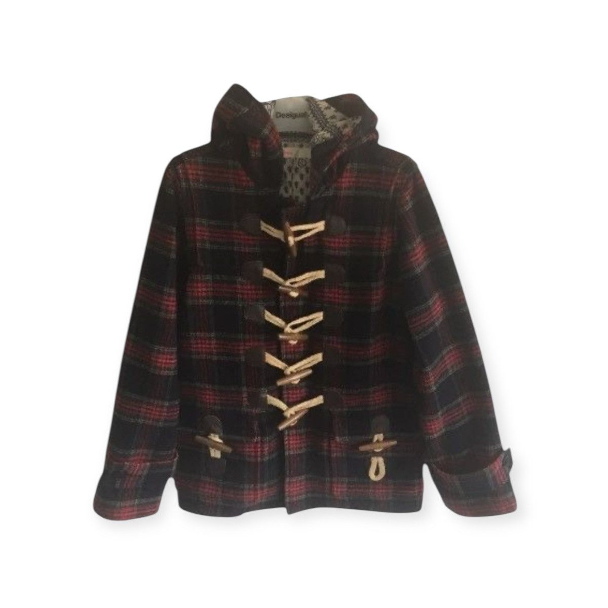 Issey Miyake Issey Miyake Ne Net Tartan Duffle Jacket Size US M / EU 48-50 / 2 - 1 Thumbnail